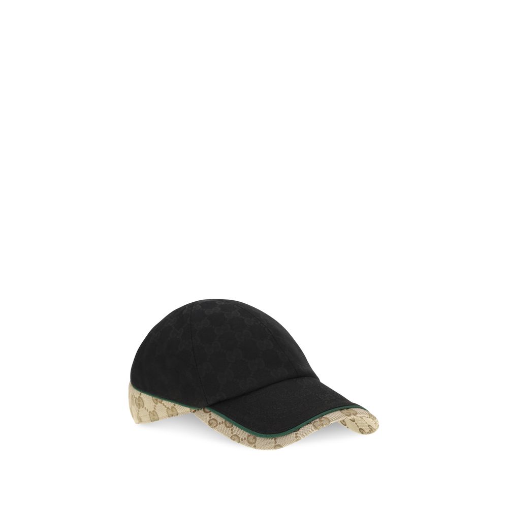Gucci Black Polyamide Cap (Baseball Hat) 2