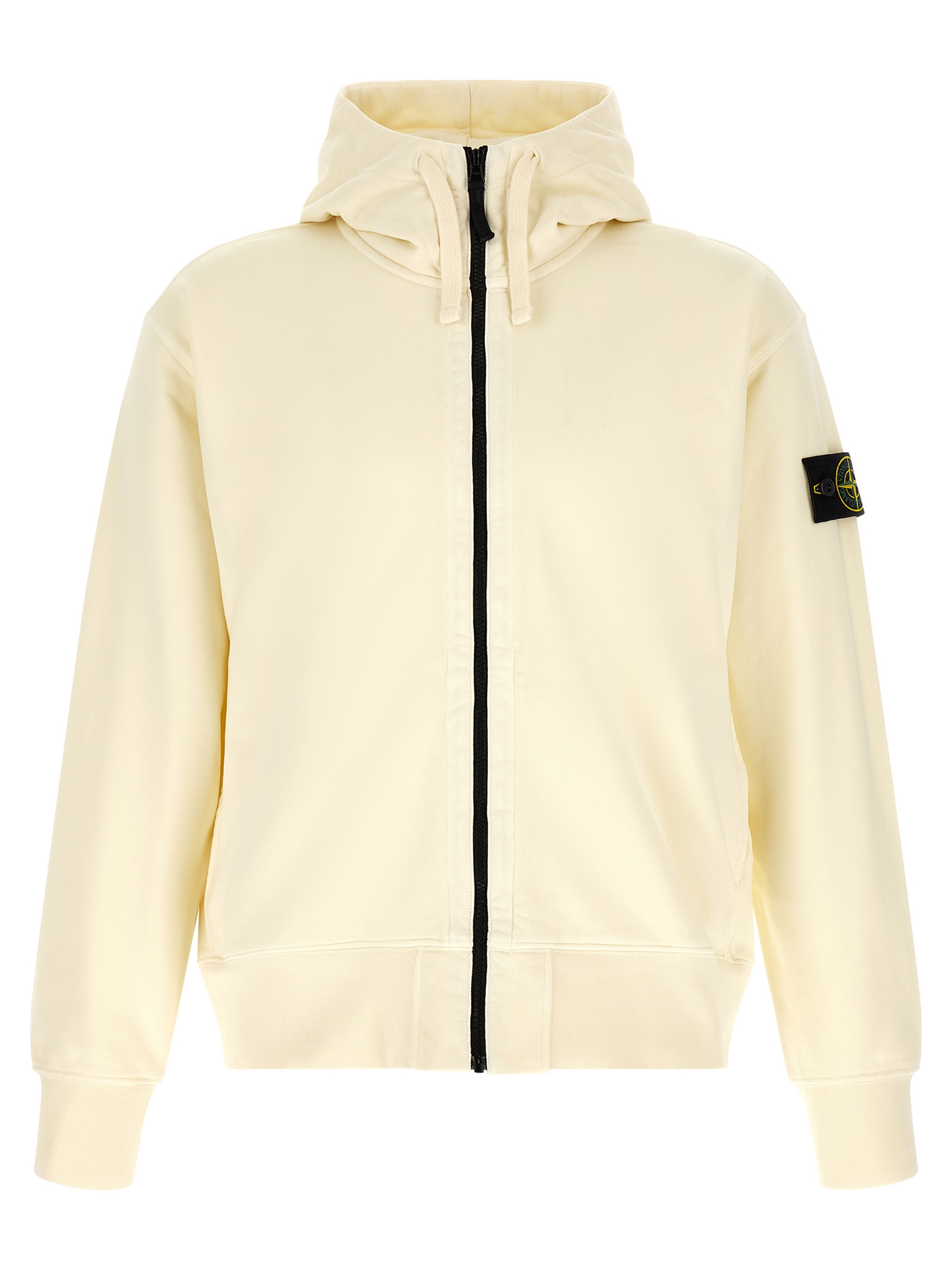 White Cotton Sweatshirt
