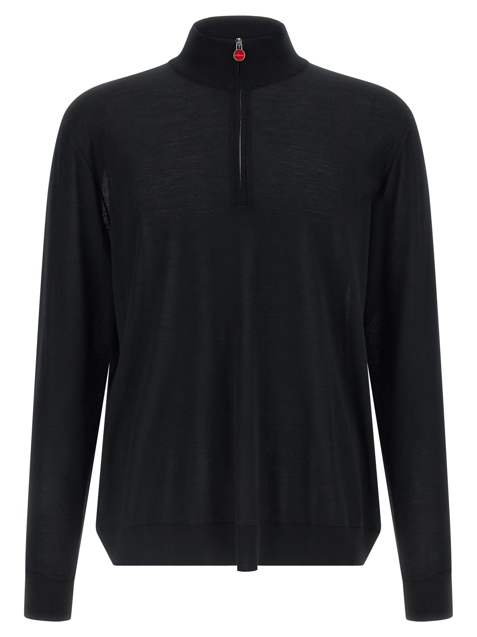 Black Wool Cardigan