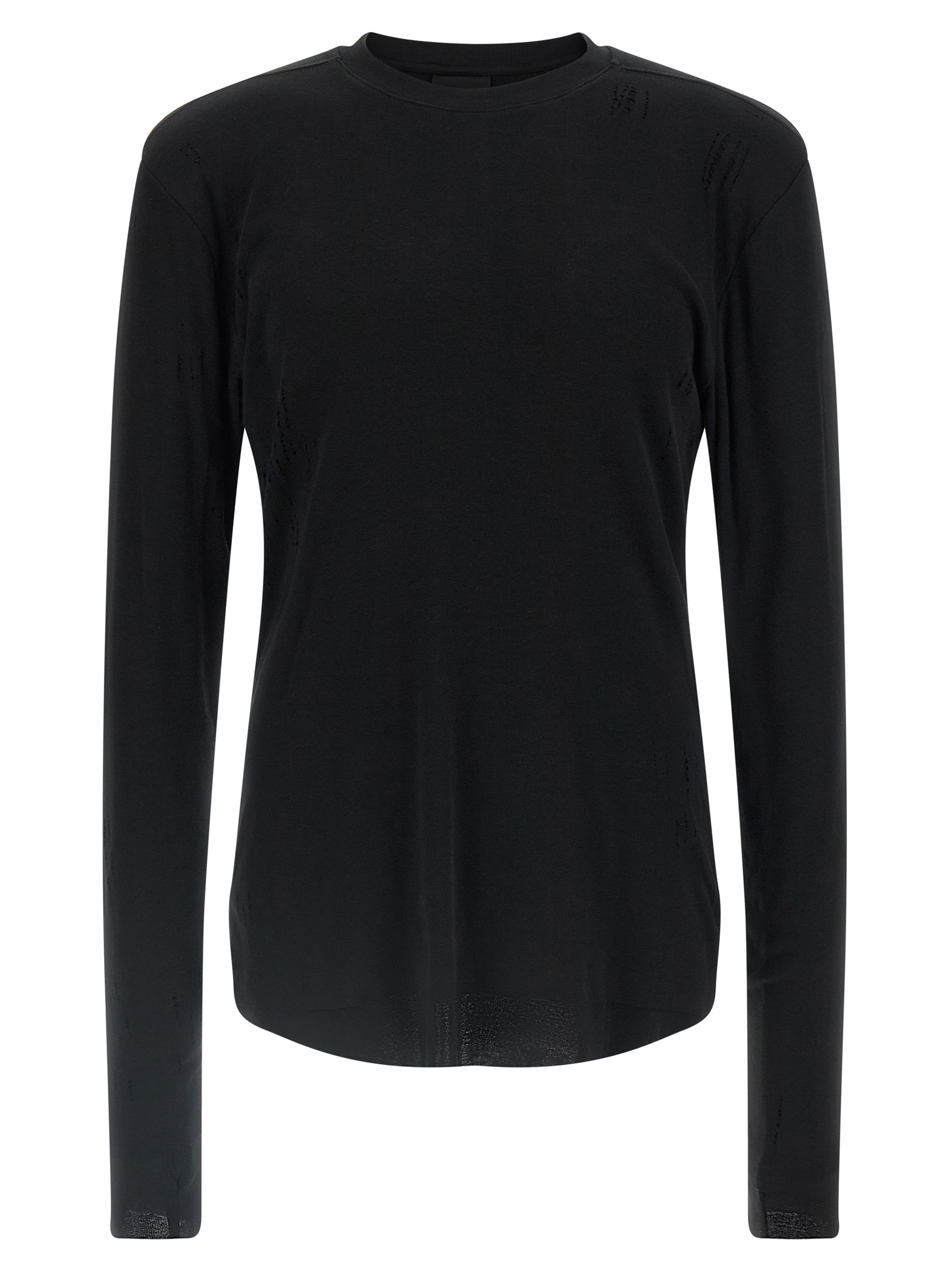 Black Cotton T-Shirt