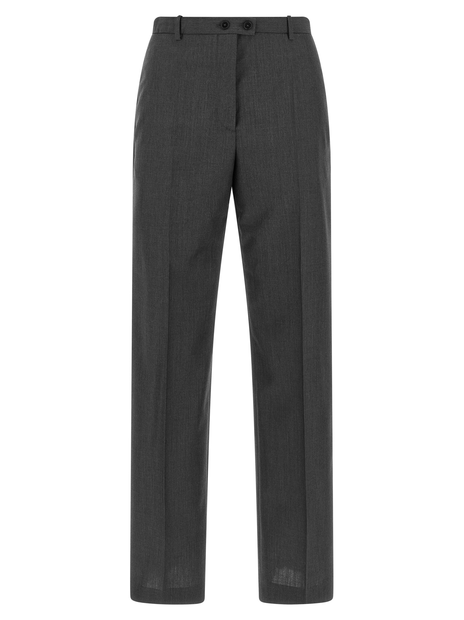 Gray Wool Dress Pants