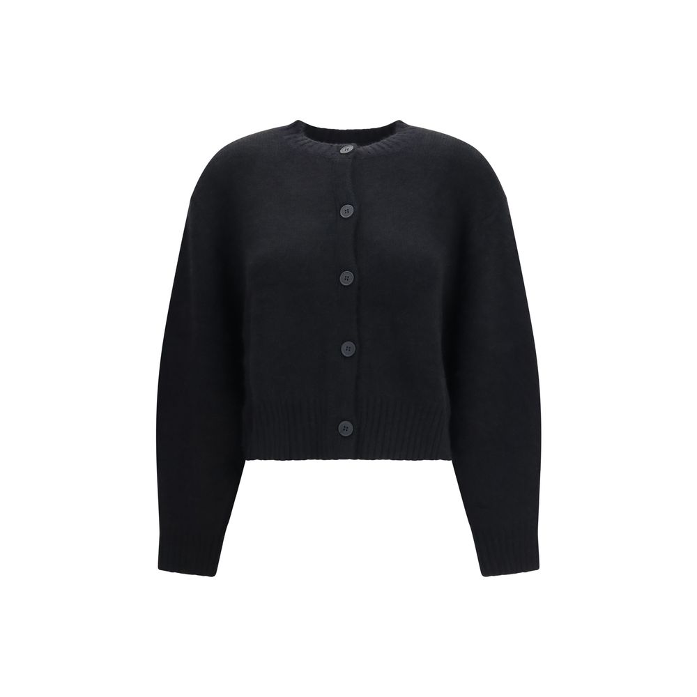 Black Wool Oves Aries Cardigan