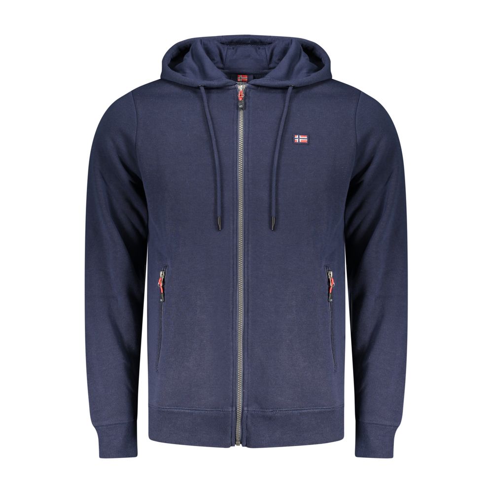 Blu Cotton Men Sweatshirt
