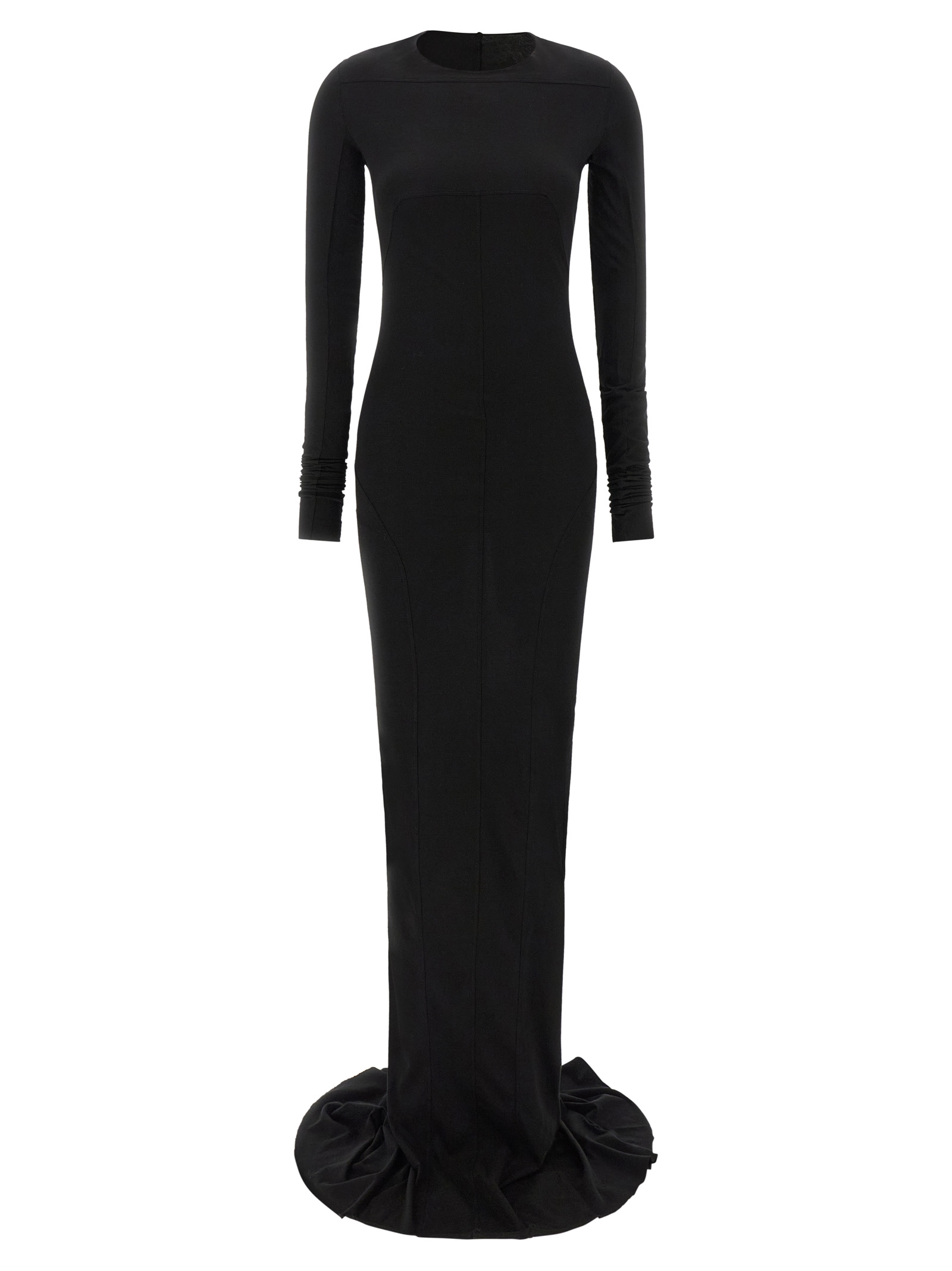 Black Cotton Long Dress
