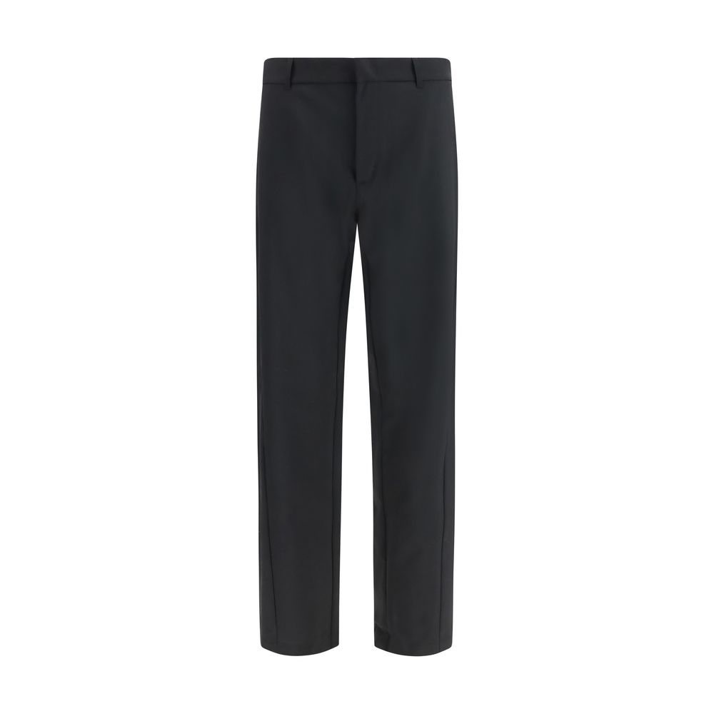 Black Polyester Pants