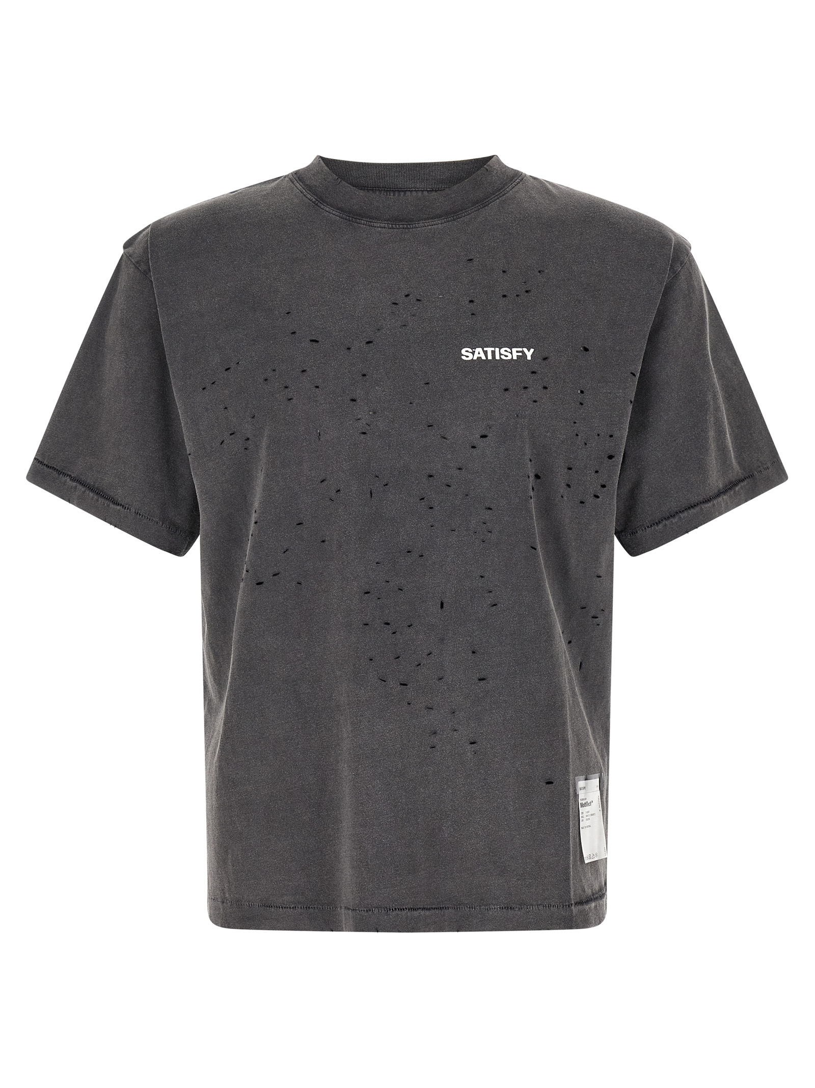 Gray Cotton T-Shirt