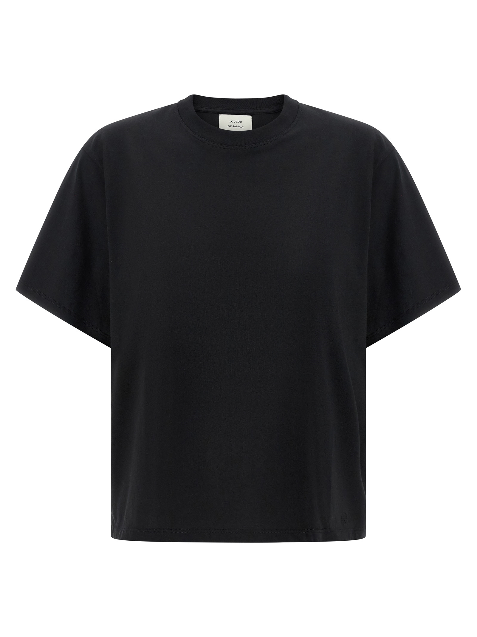 Black Cotton T-Shirt
