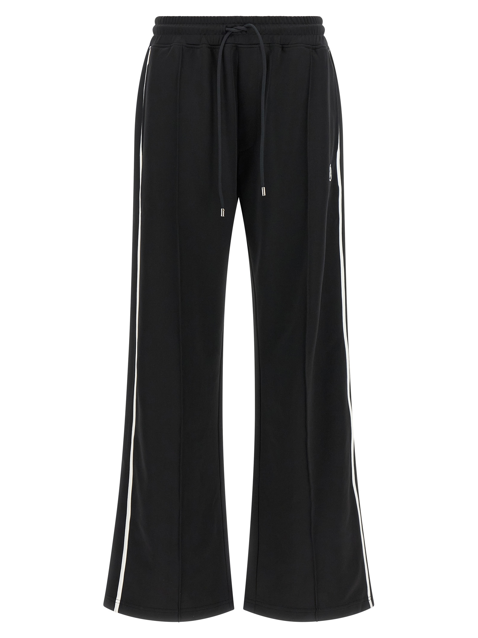 Black Polyester Joggers (Workout Pants)