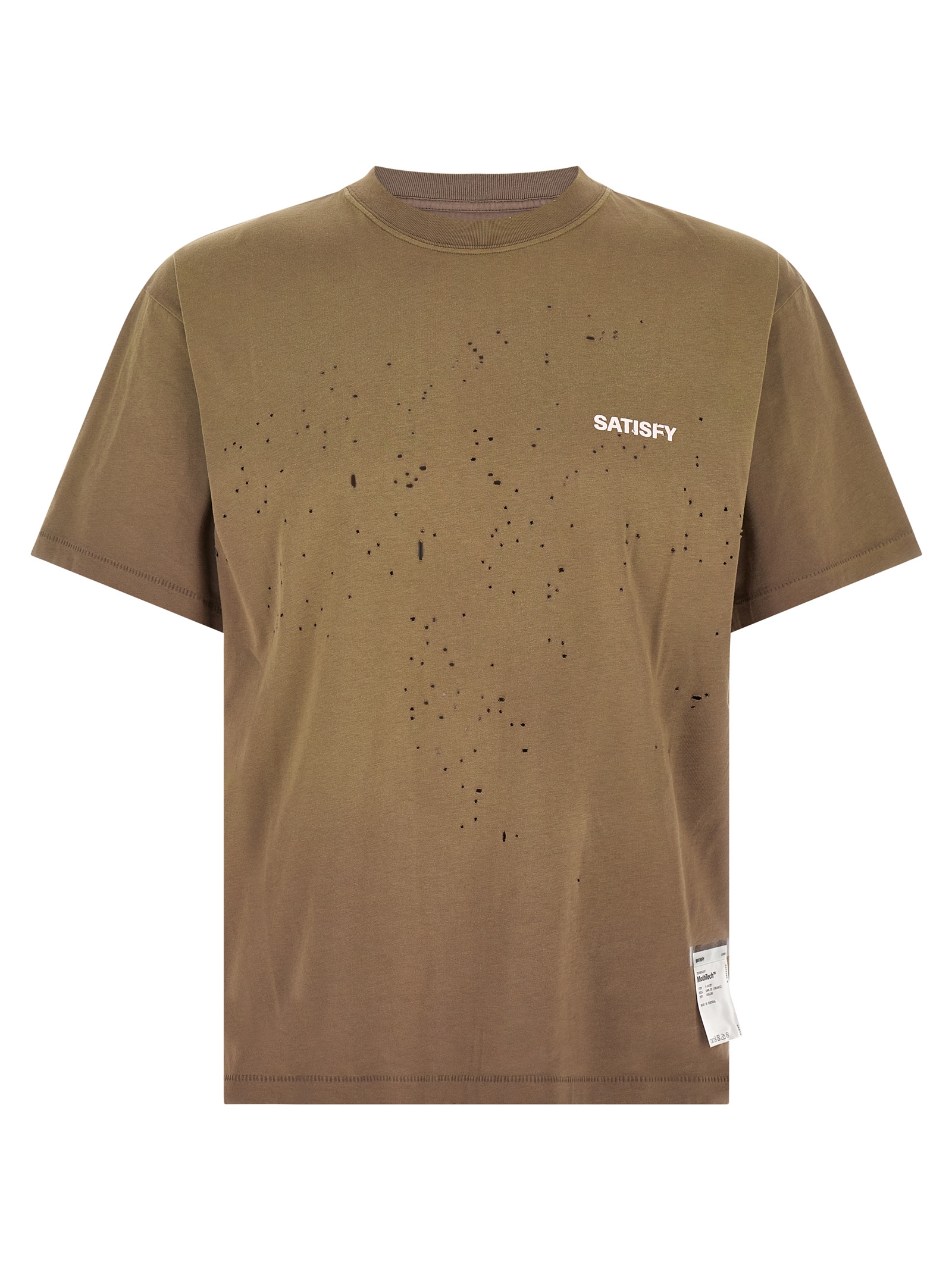 Brown Cotton T-Shirt