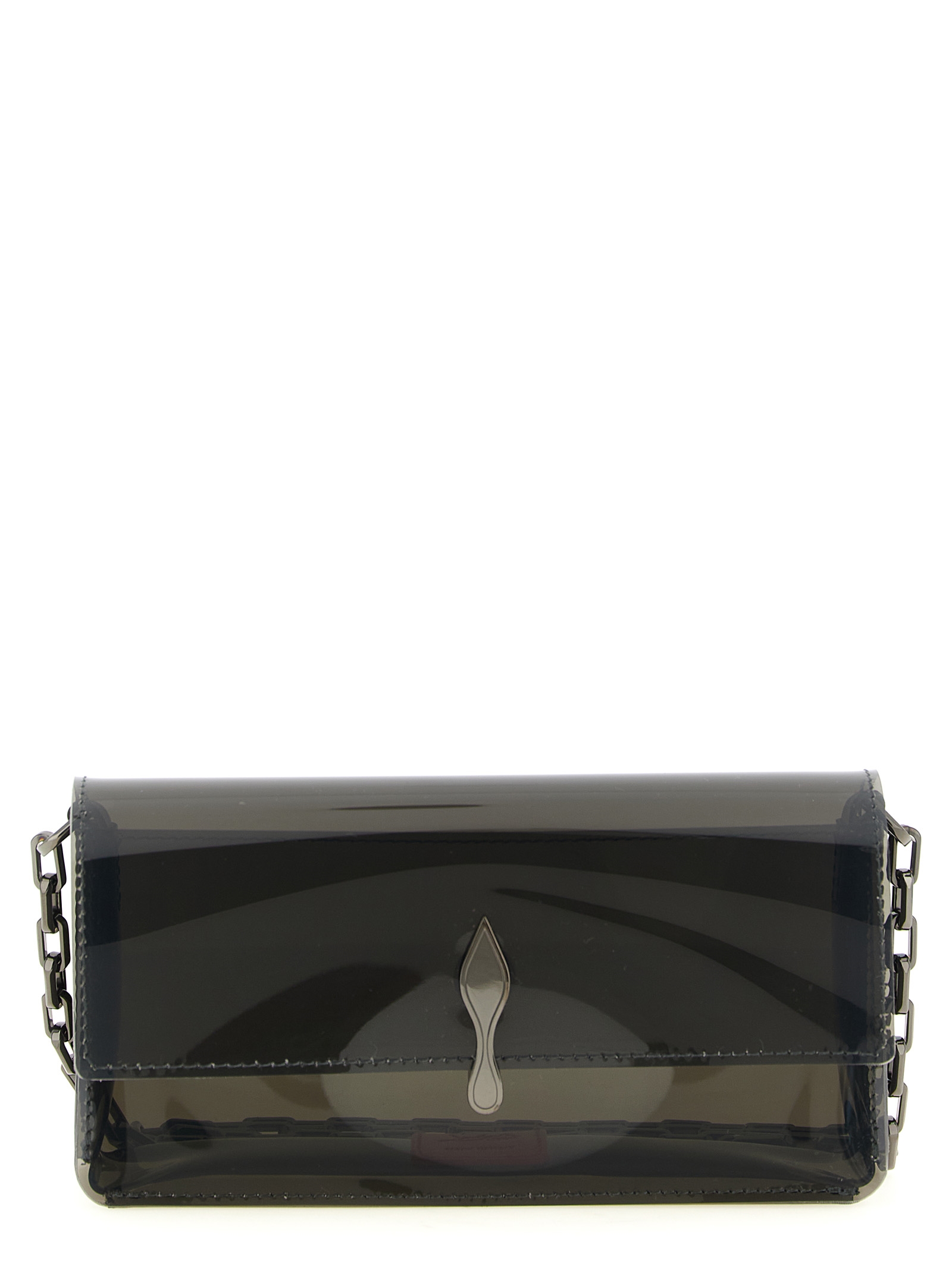 Black Pvc Clutch Bag