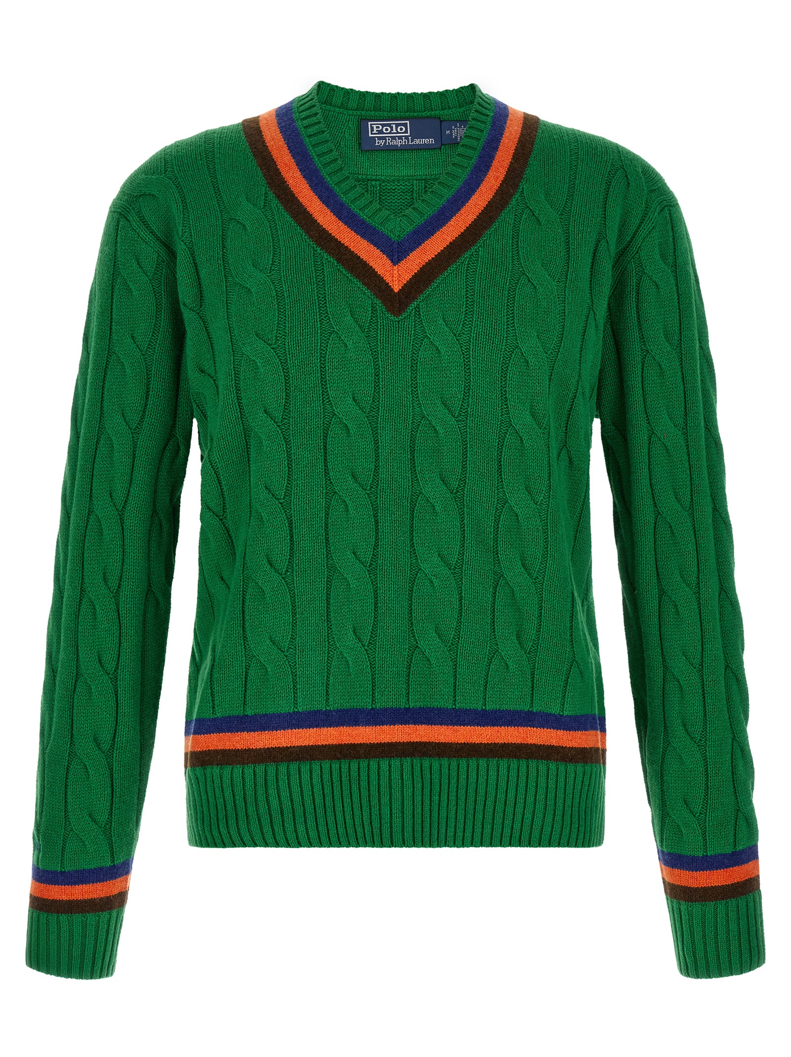 Bicolor Wool Cardigan