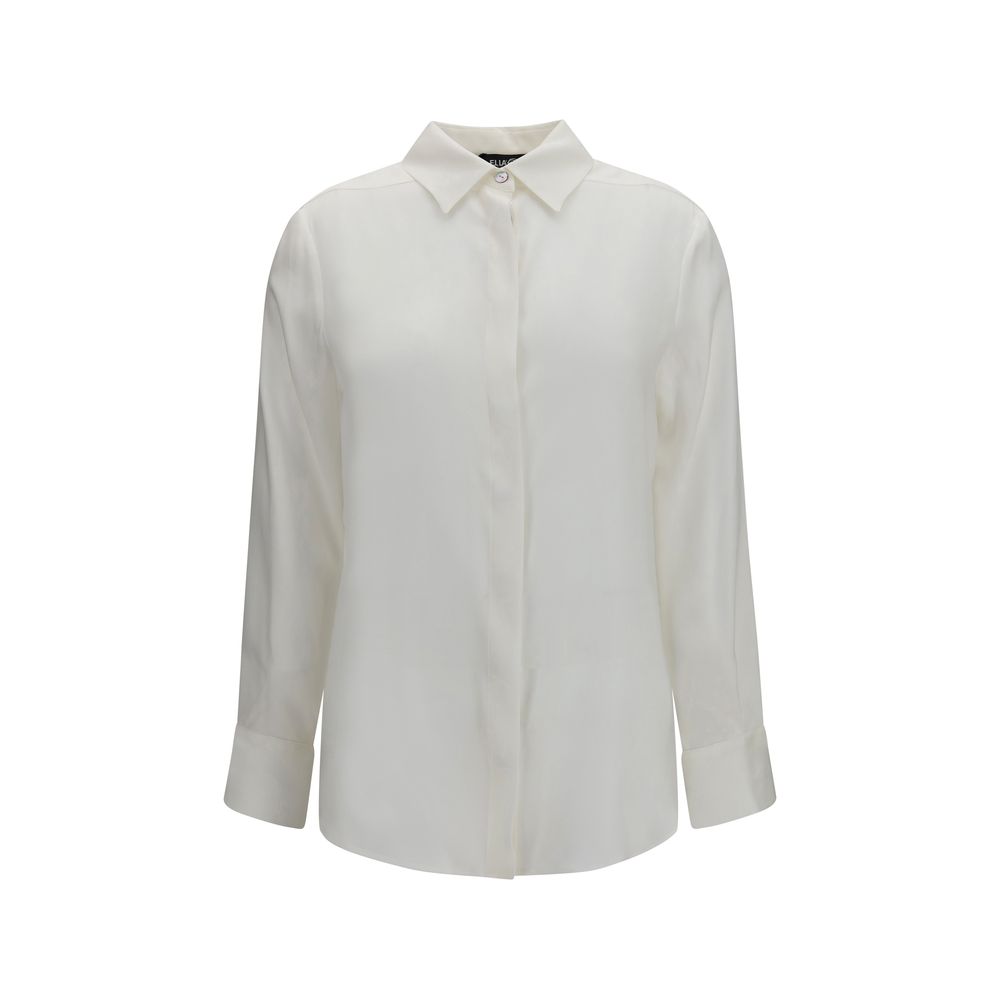 White Silk Dress Shirt