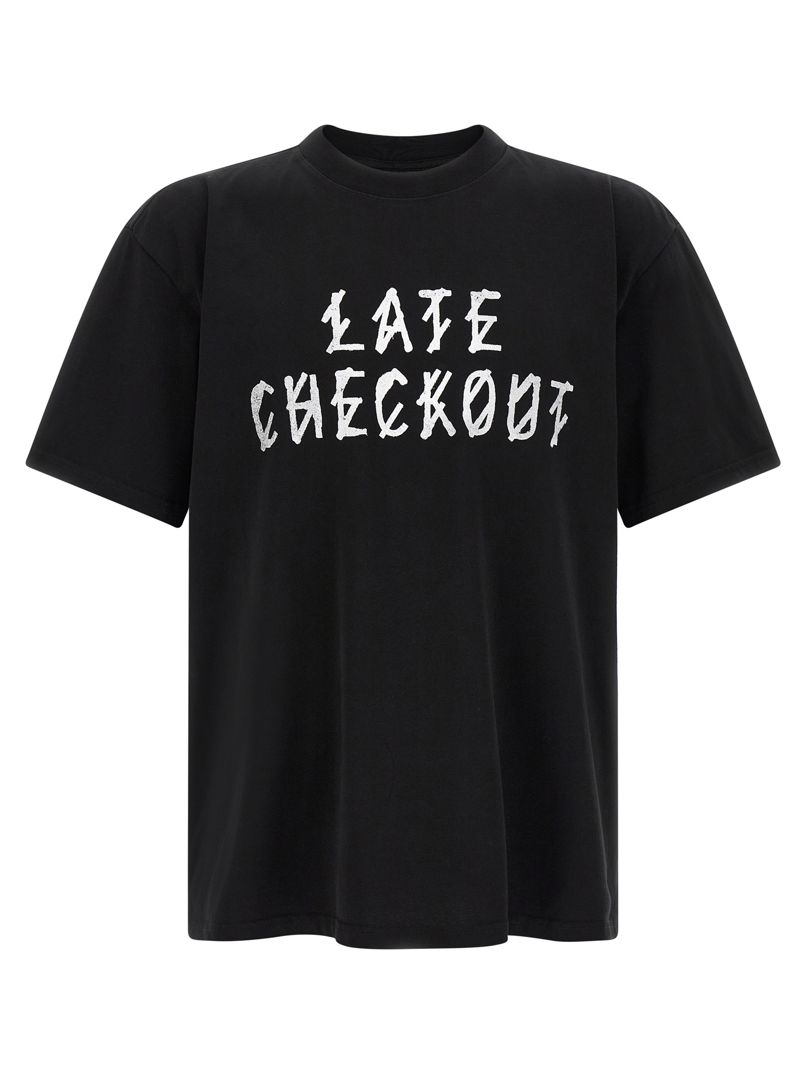 Black Cotton T-Shirt