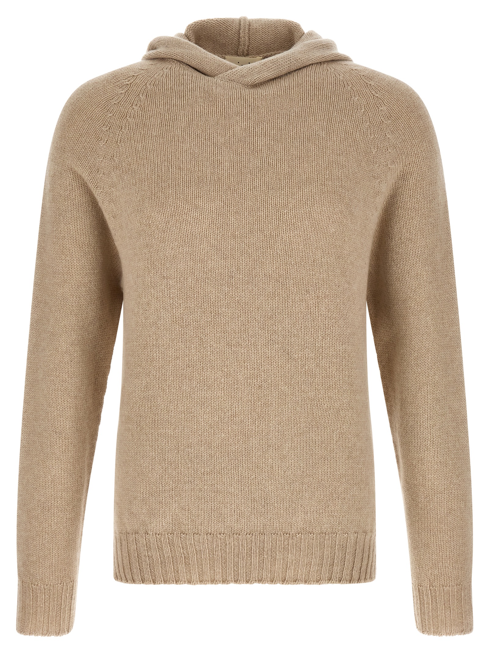 Beige Cashmere Cardigan