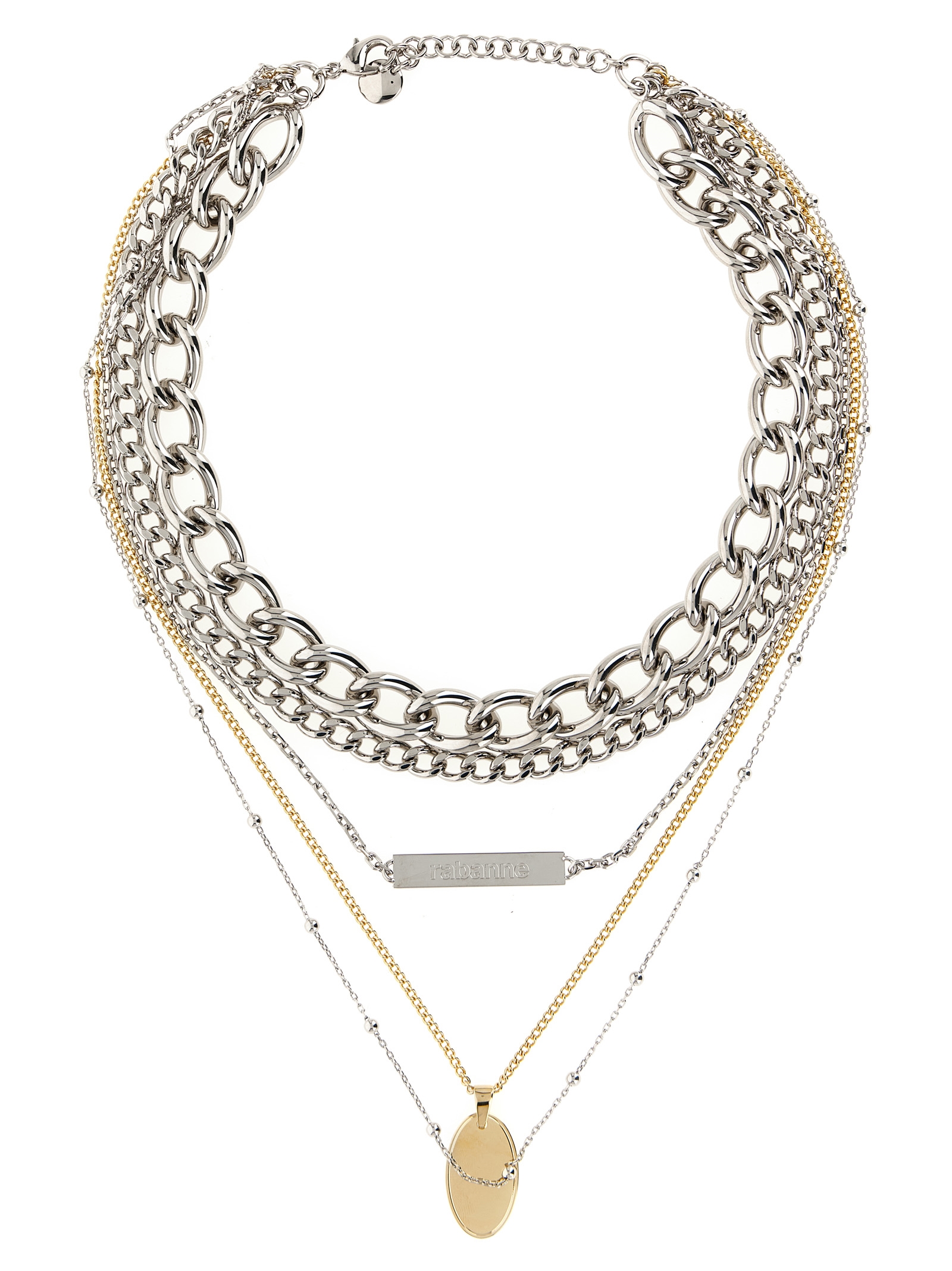 Silver Brass Necklace