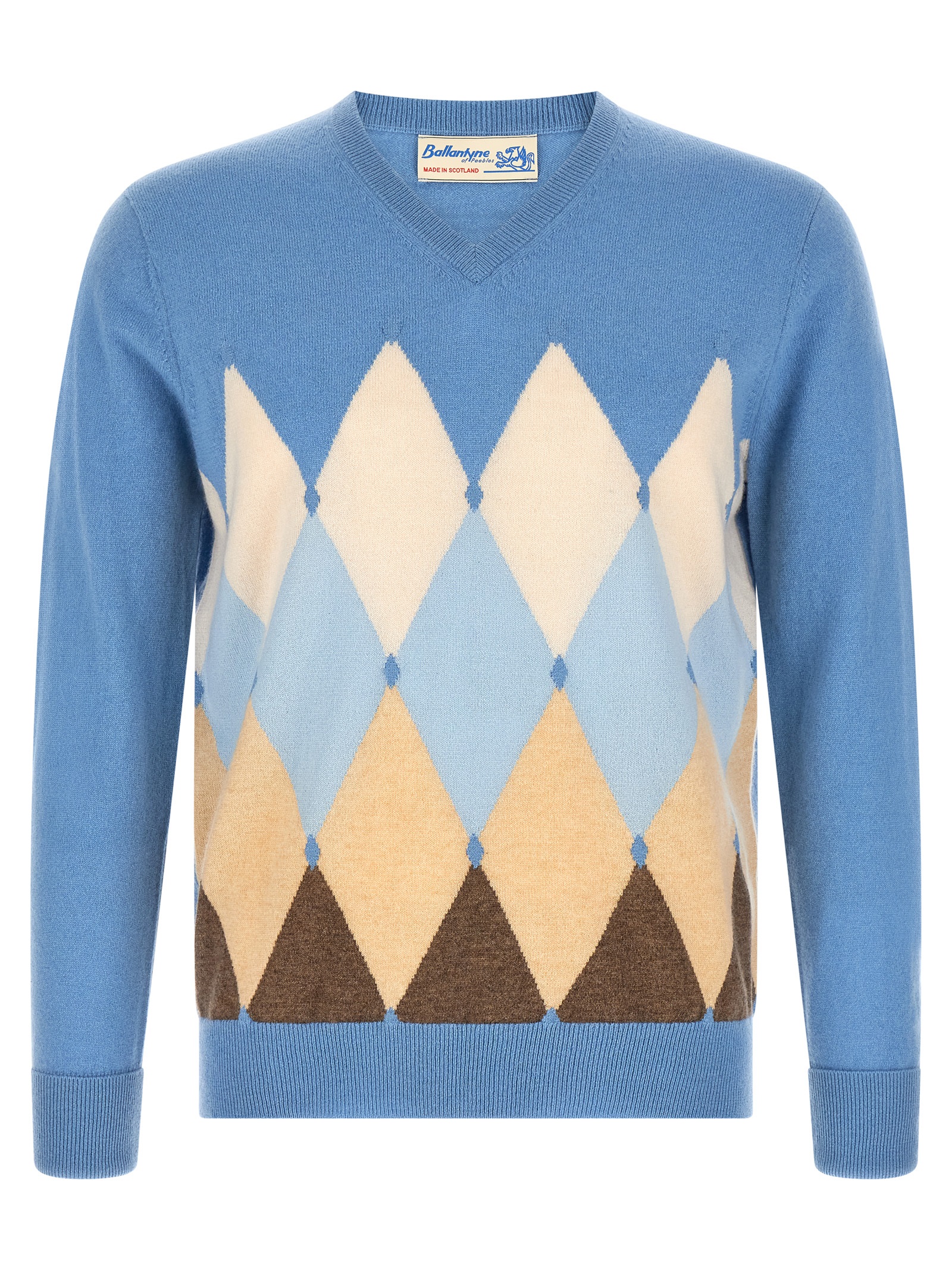 Blue Cashmere Cardigan
