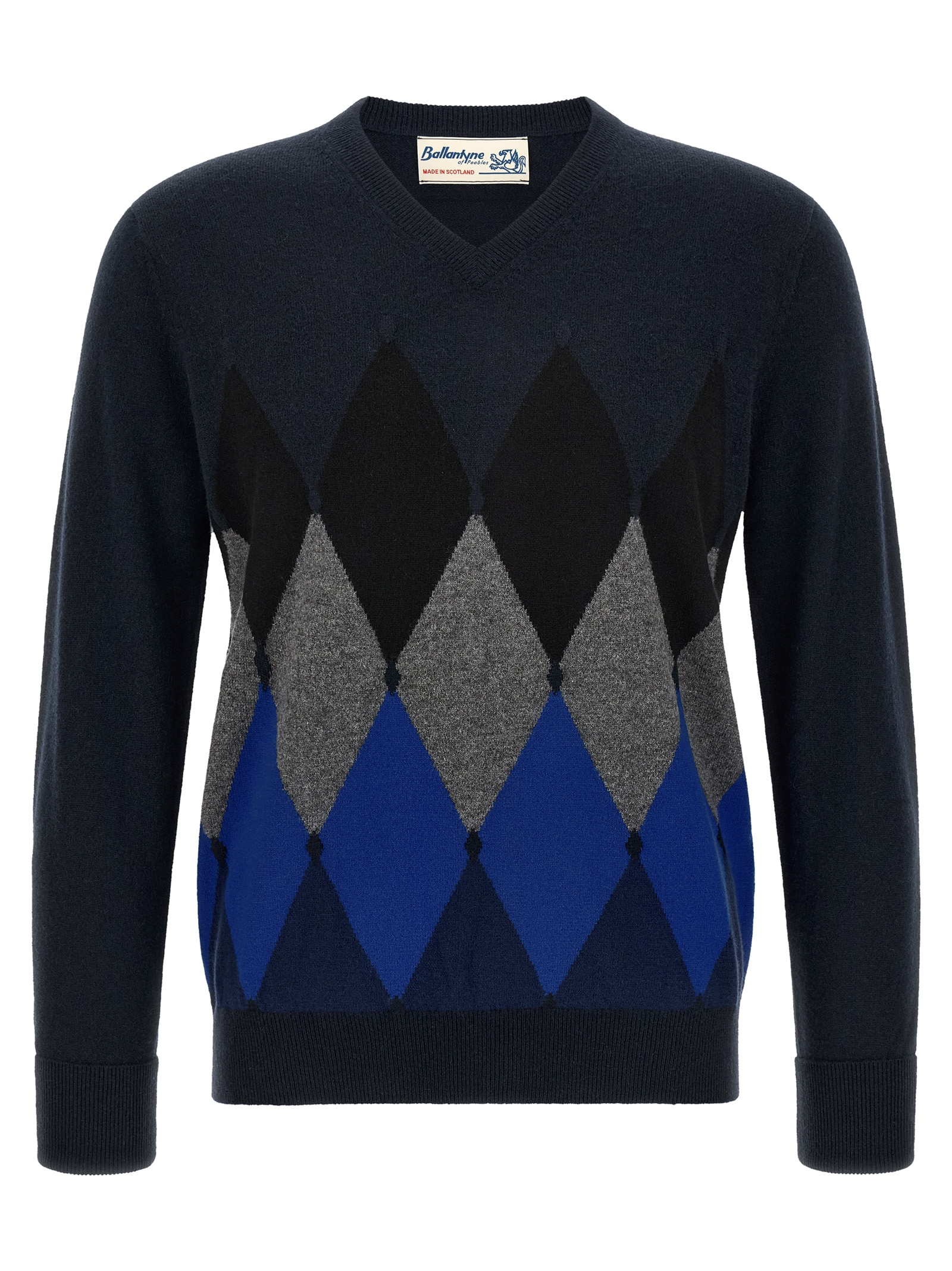 Blue Cashmere Cardigan