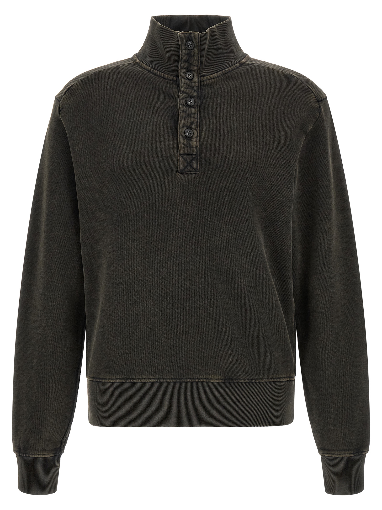 Black Cotton Cardigan