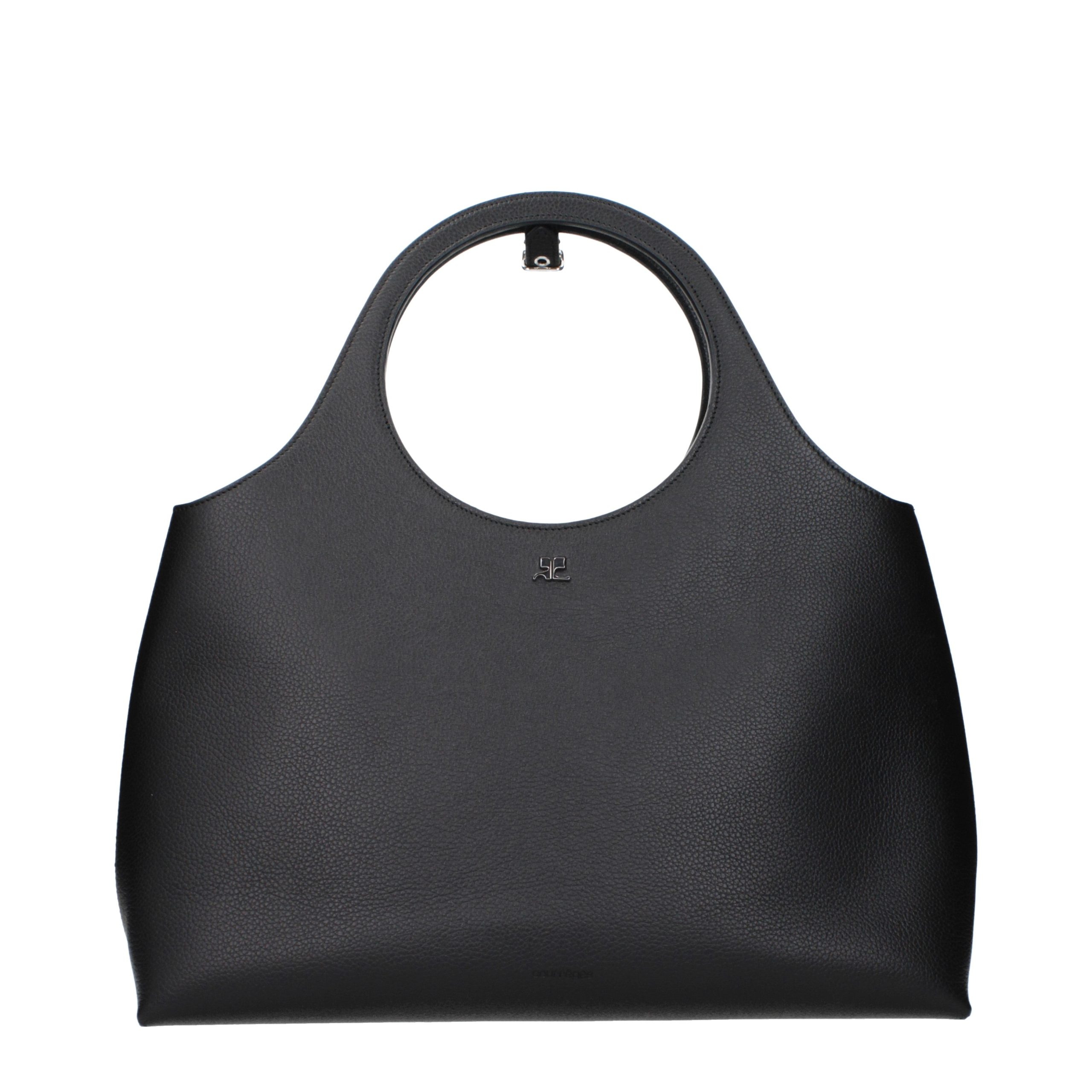 Black Leather Handbag