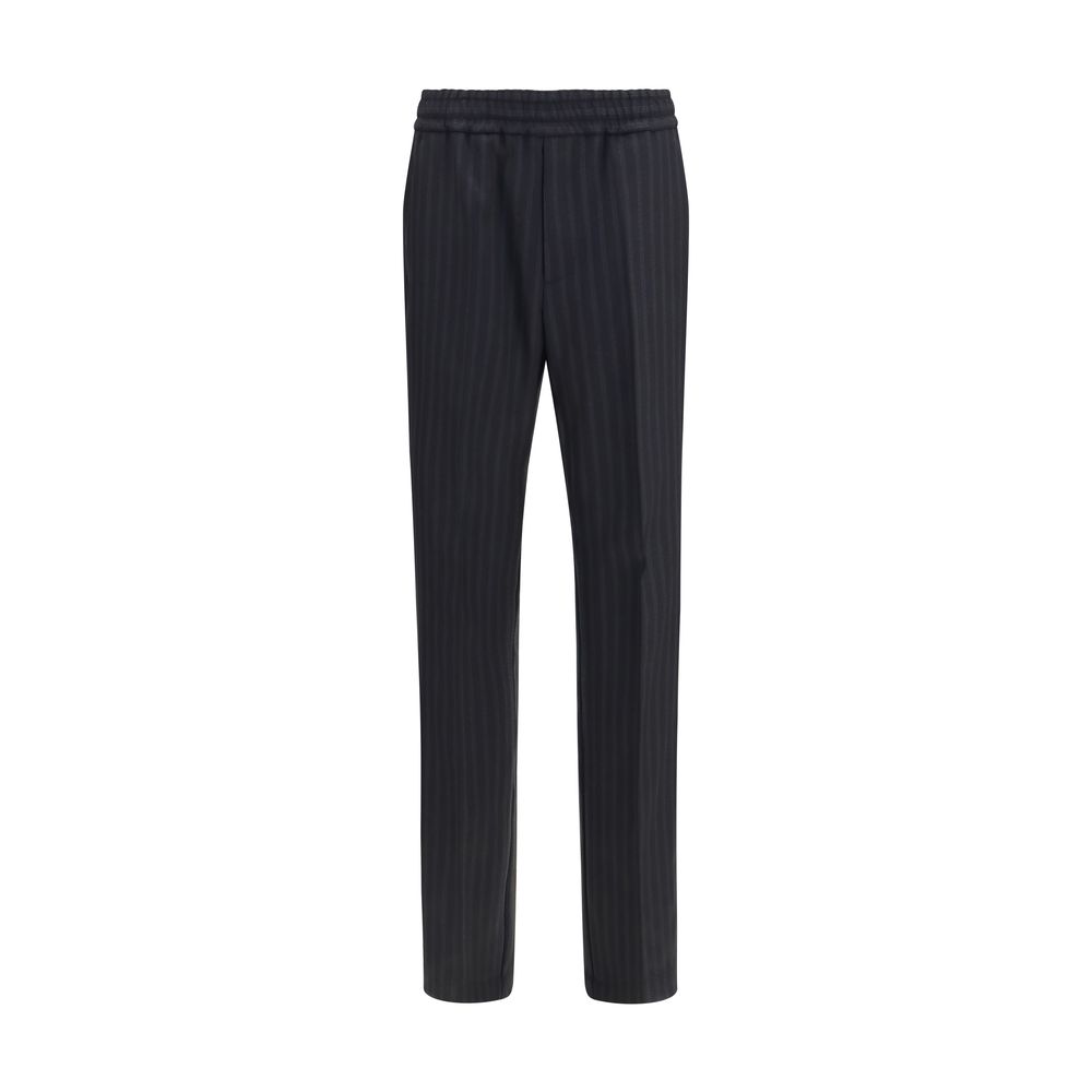 Black Wool Oves Aries Dress Pants