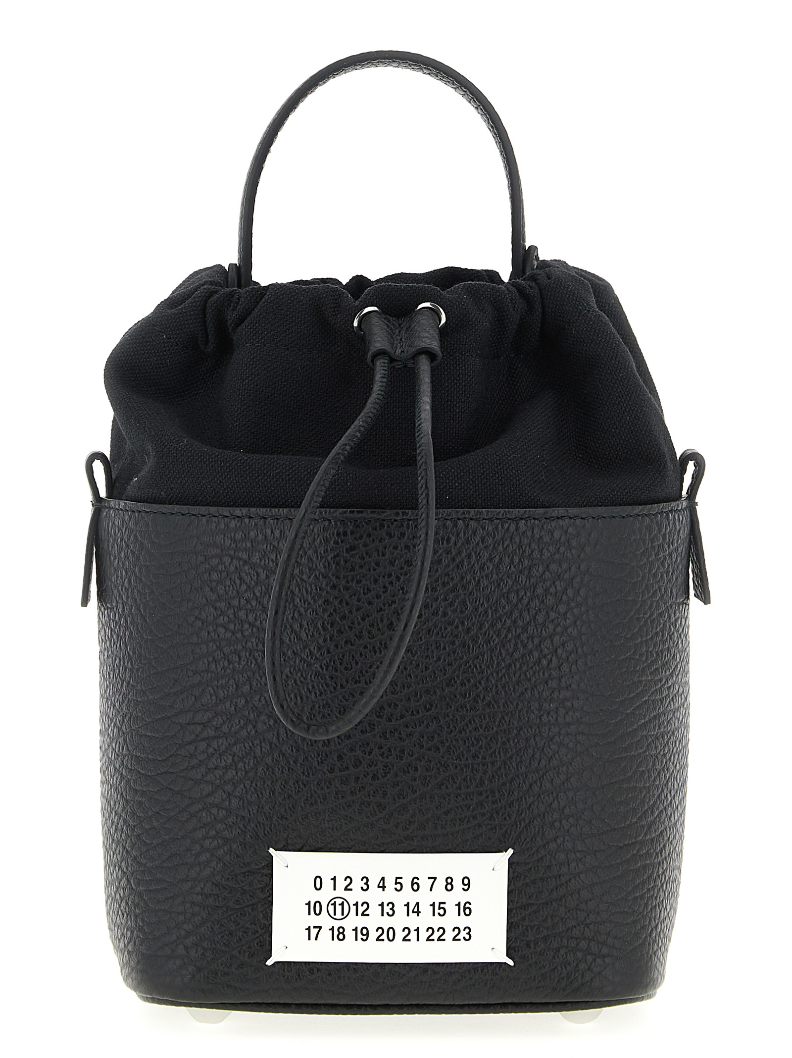 Black Calfskin Crossbody Bag