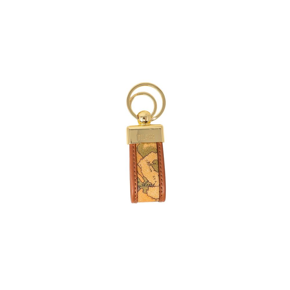 Beige Polyethylene Keychain