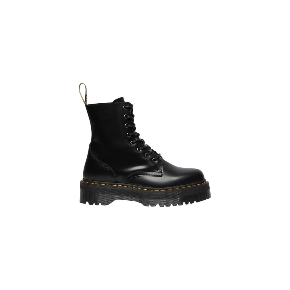 Black Leather Ankle Boots