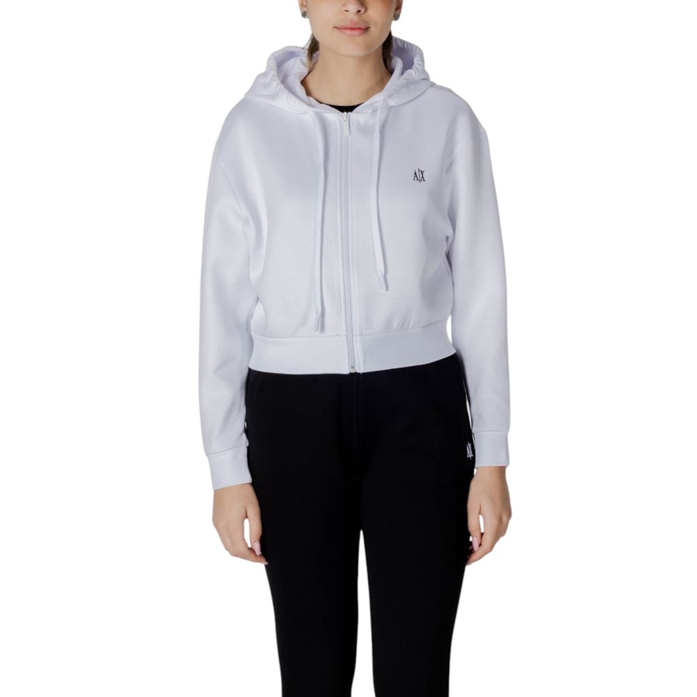 White Cotton Hoodie