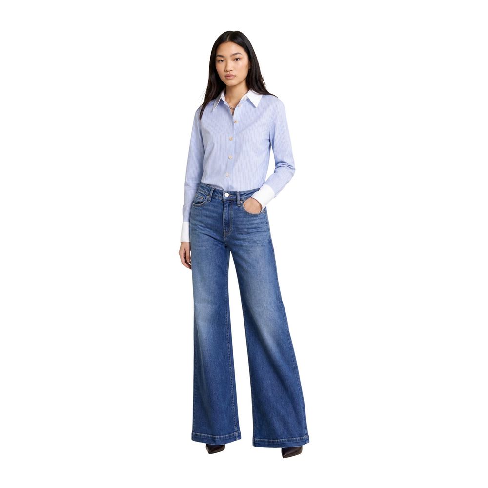 Blue Polyester Blouse 5