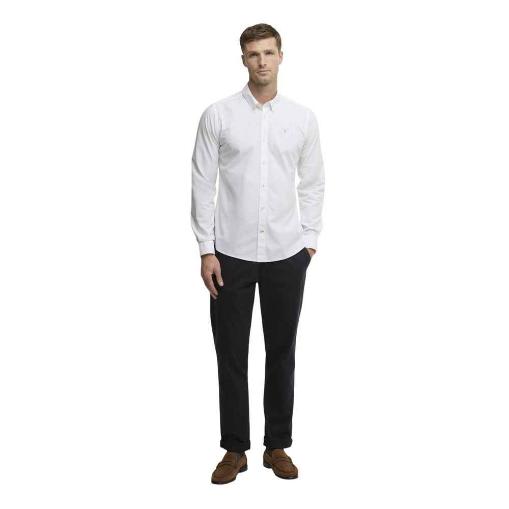 White Cotton Dress Shirt 3