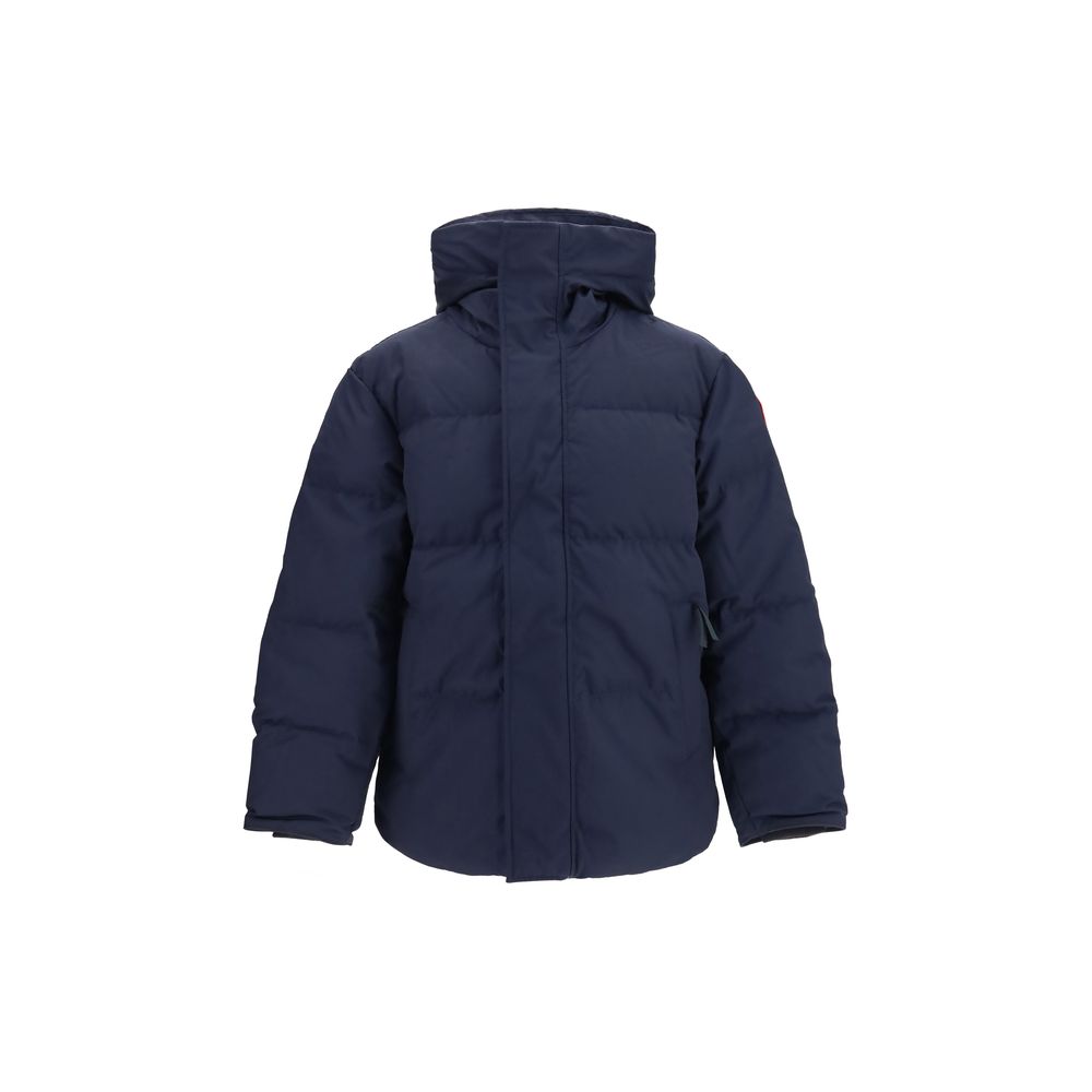 Blue Recycled Polyester Parka