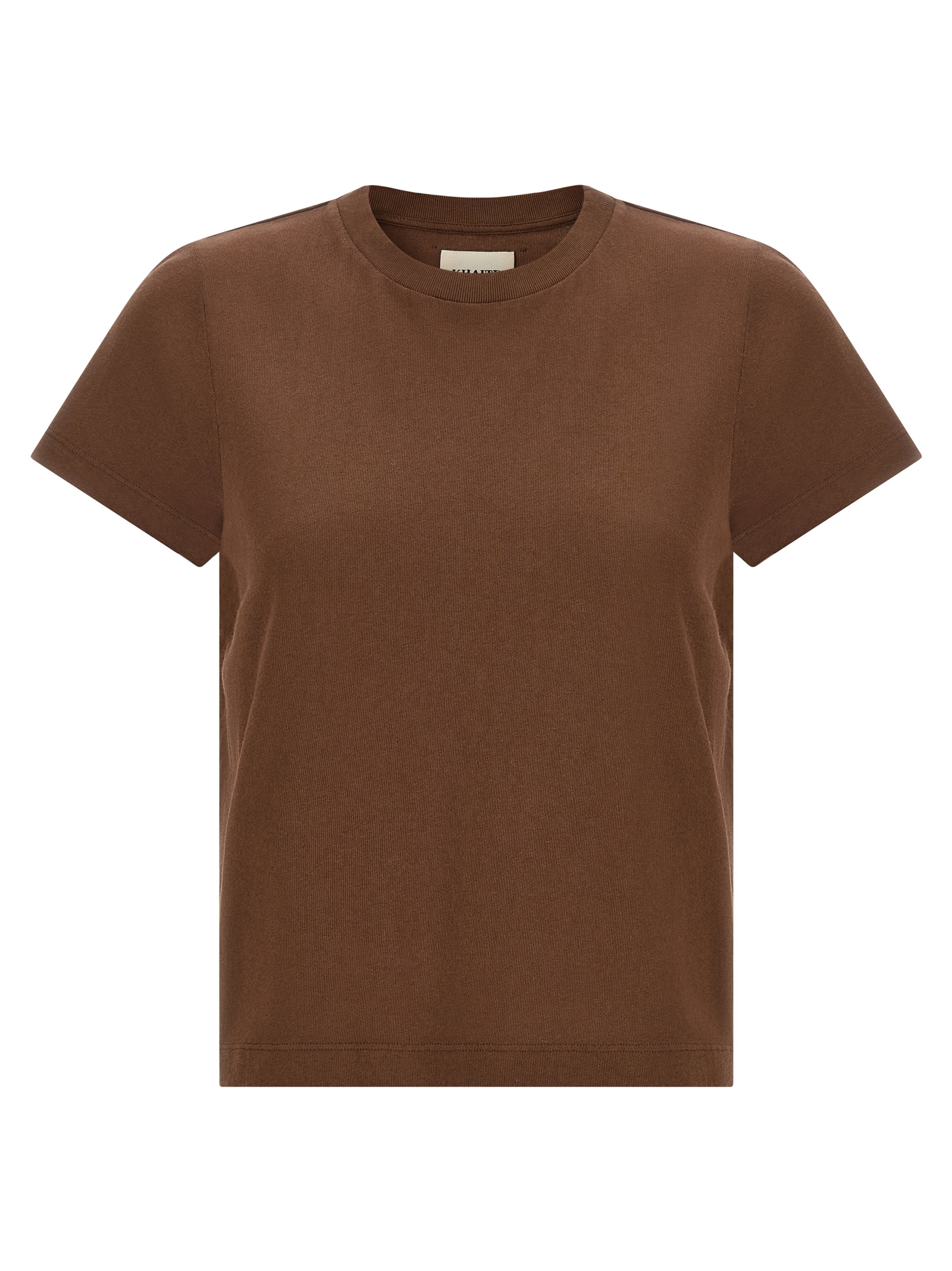 Brown Cotton T-Shirt