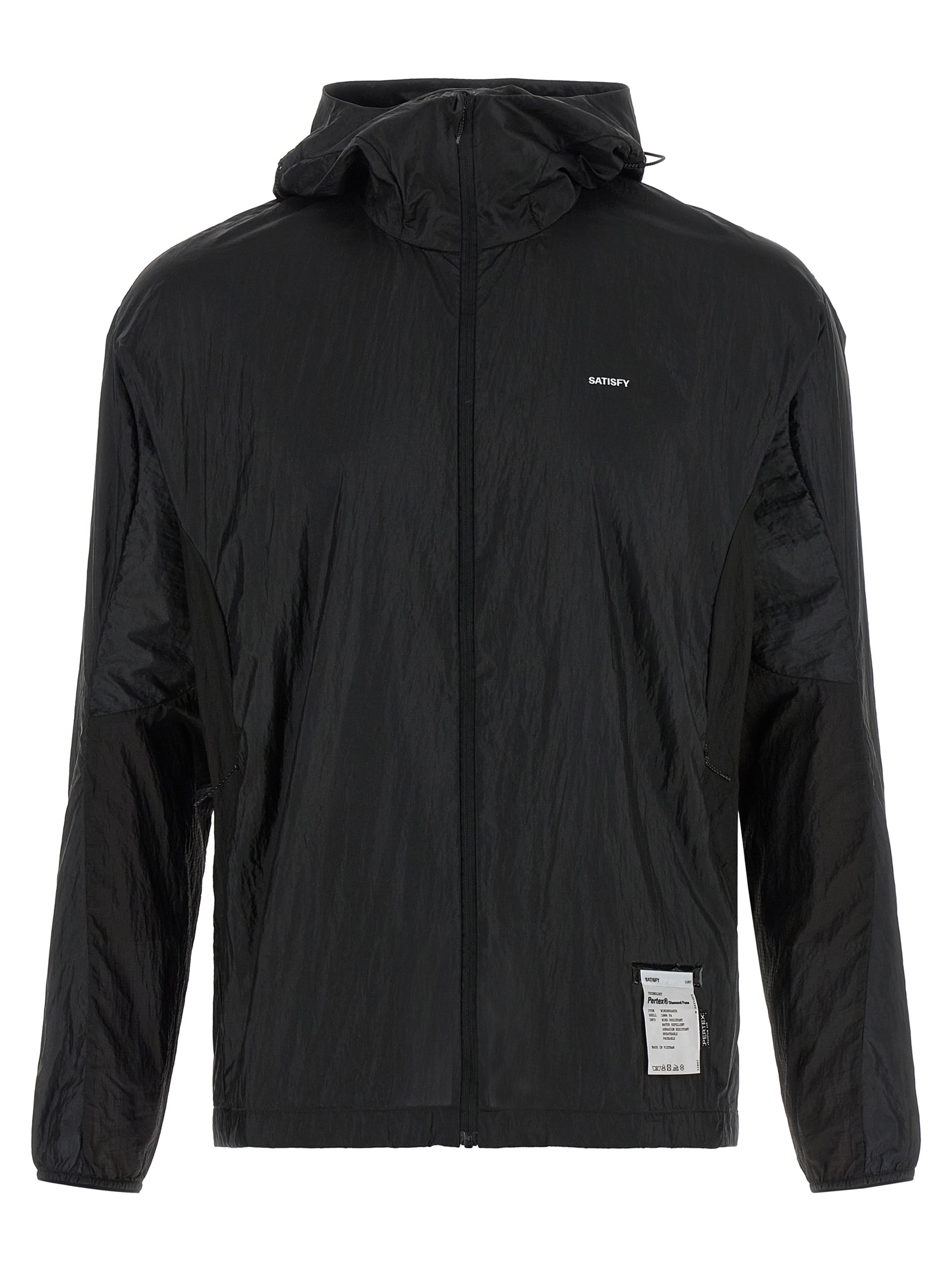 Black Polyamide Shell Jacket