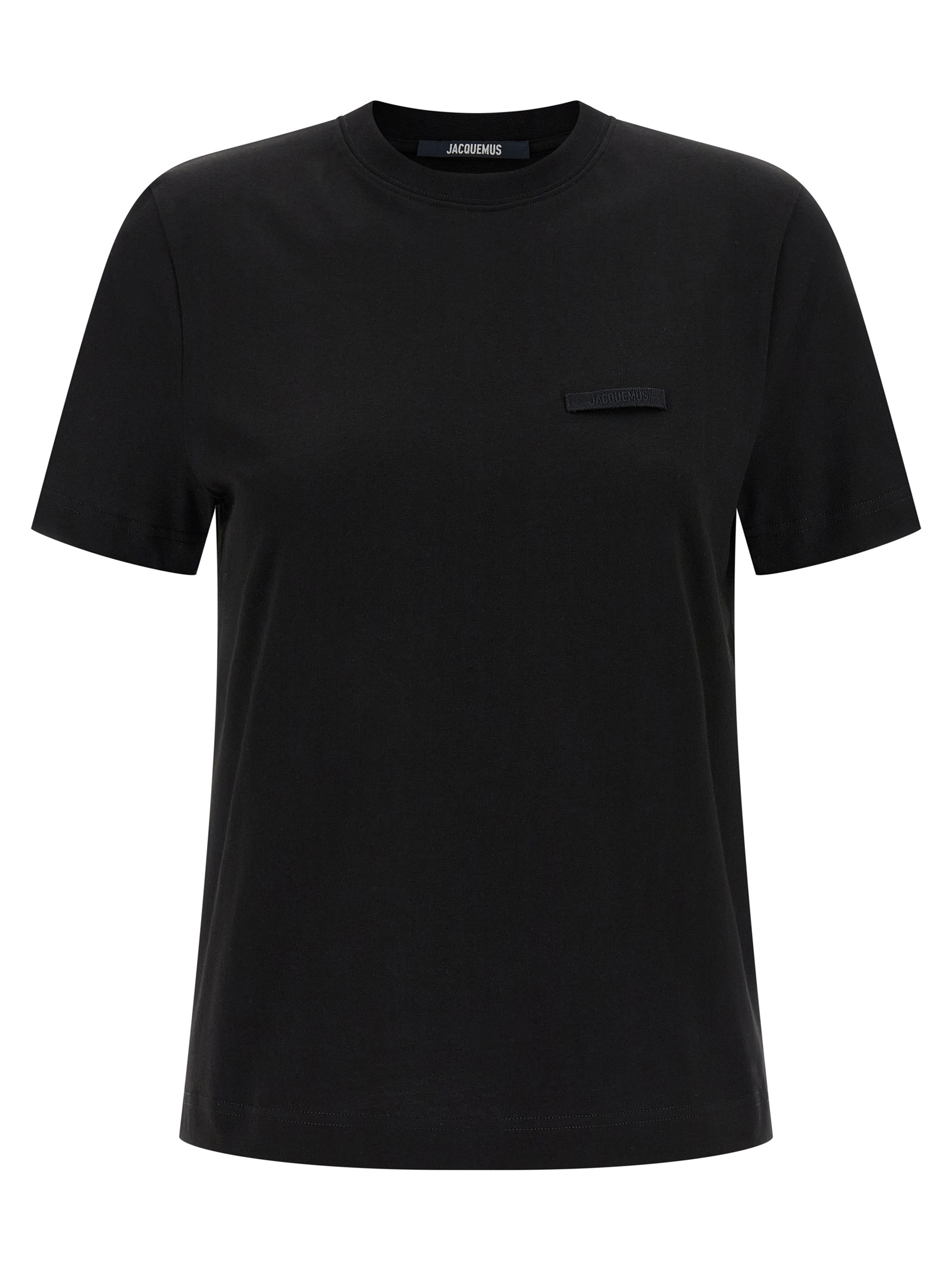 Black Cotton T-Shirt