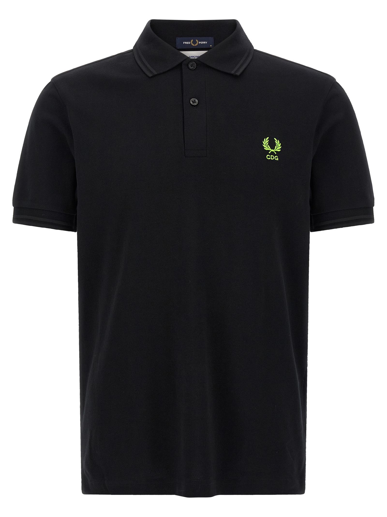 Bicolor Cotton Polo Shirt