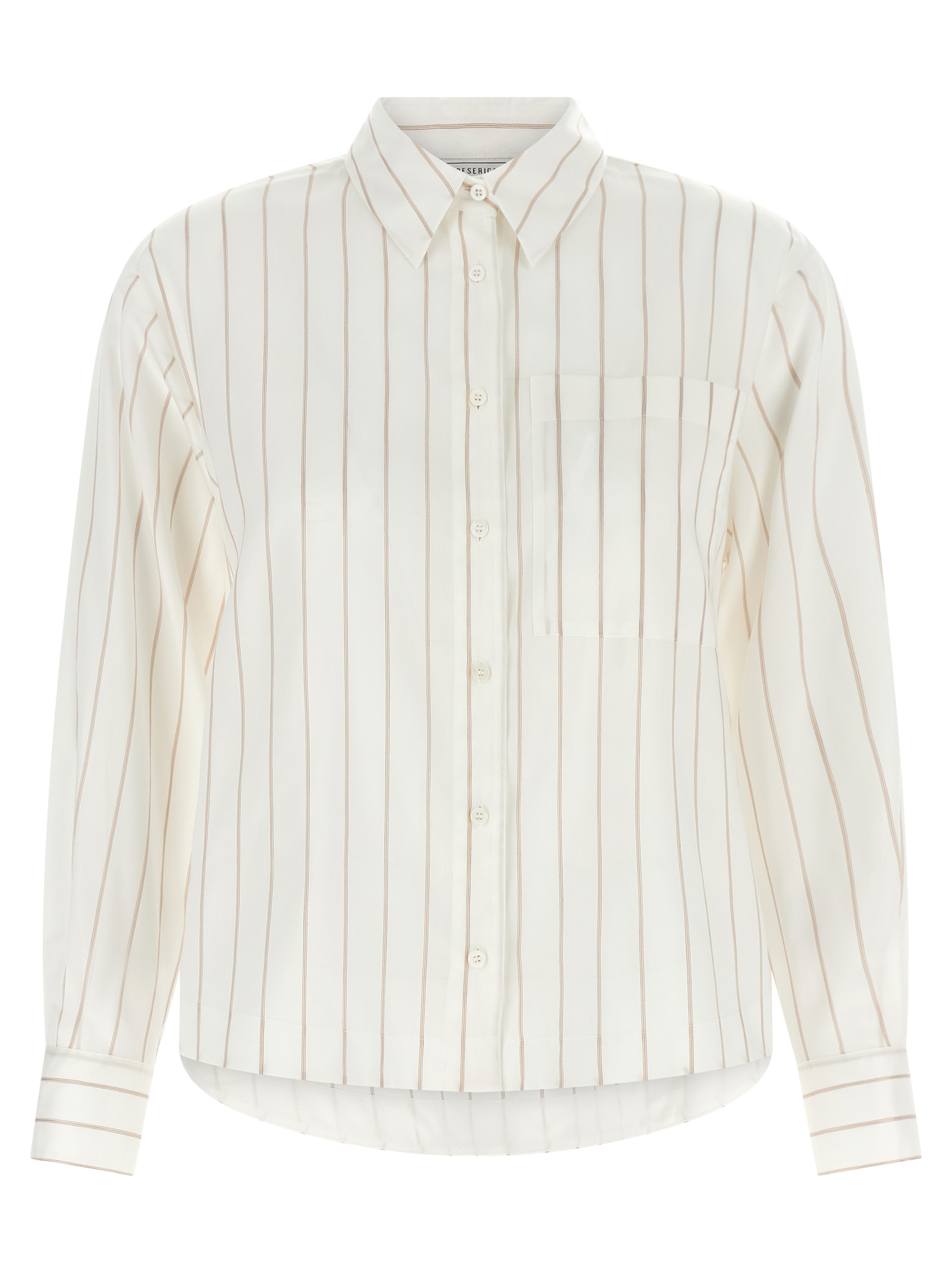 Beige Lyocell Blouse