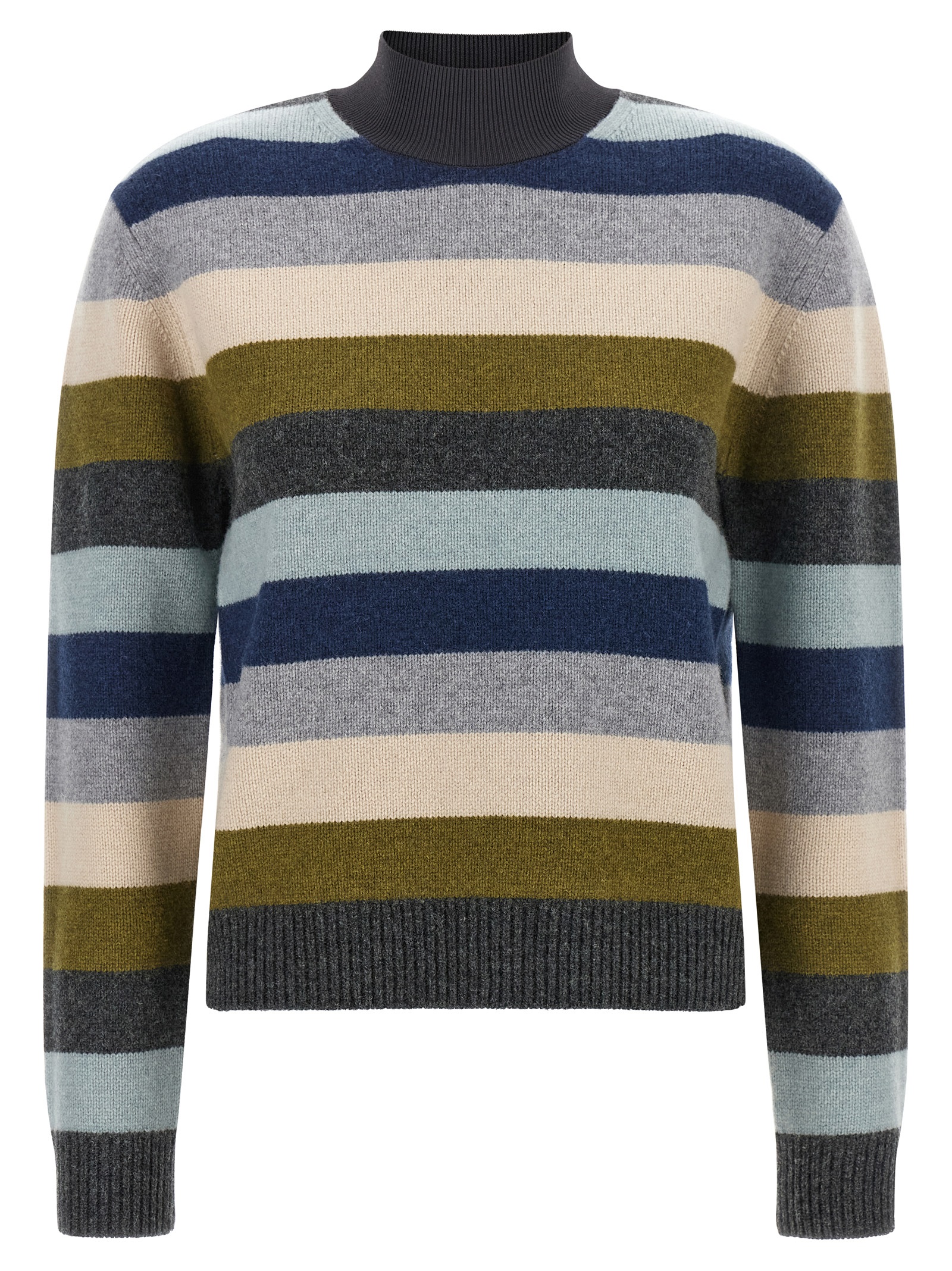 Multicolor Wool Cardigan