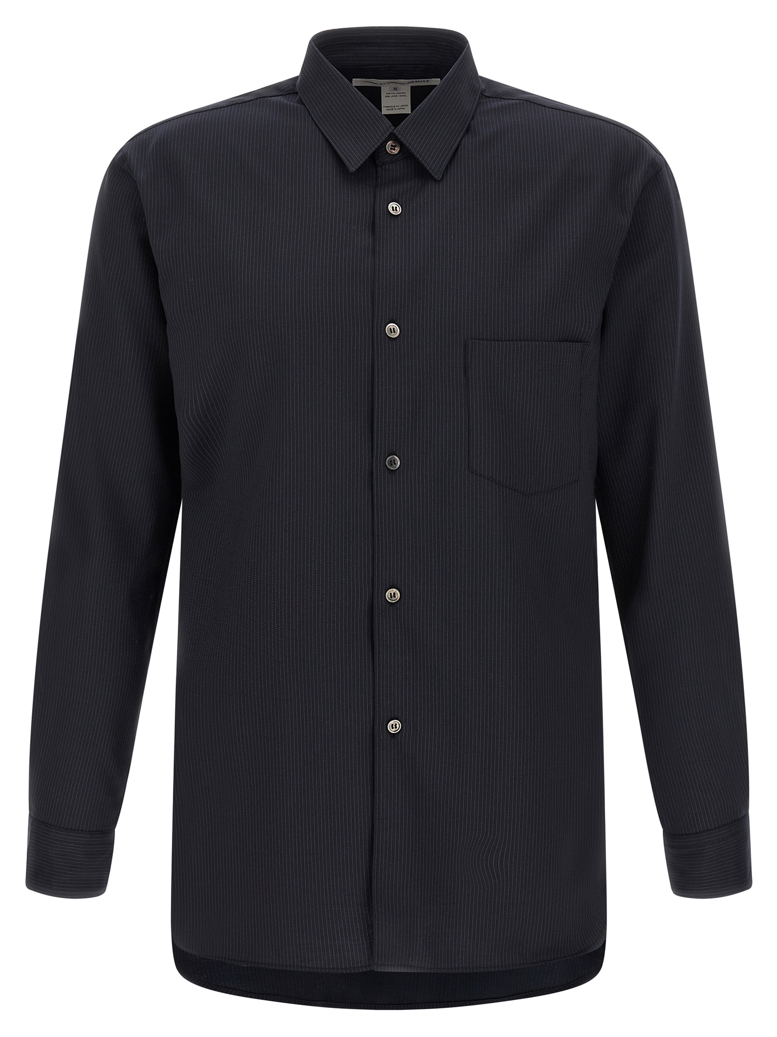 Blue Polyester Blouse