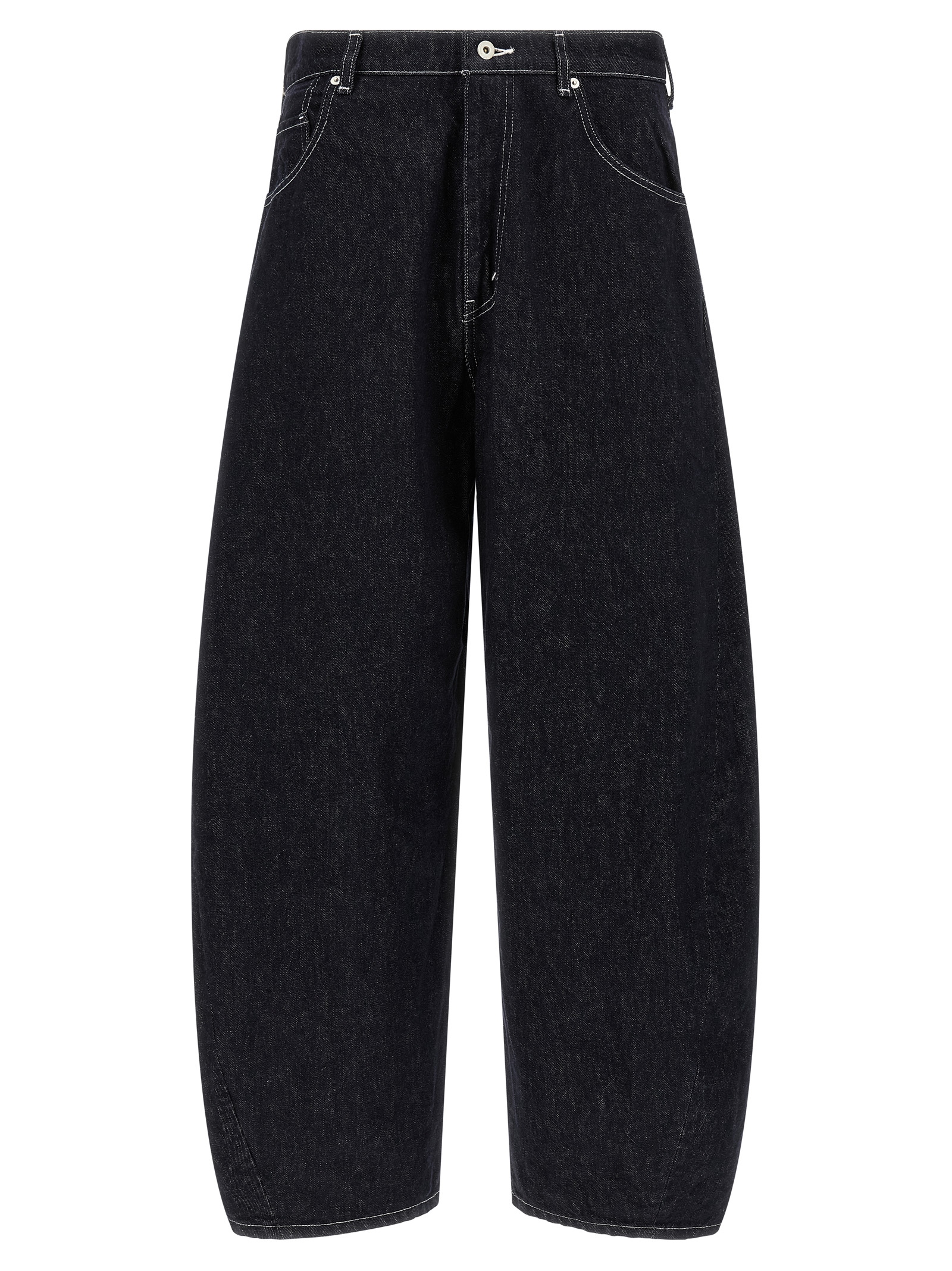 Blue Cotton Jeans Denim
