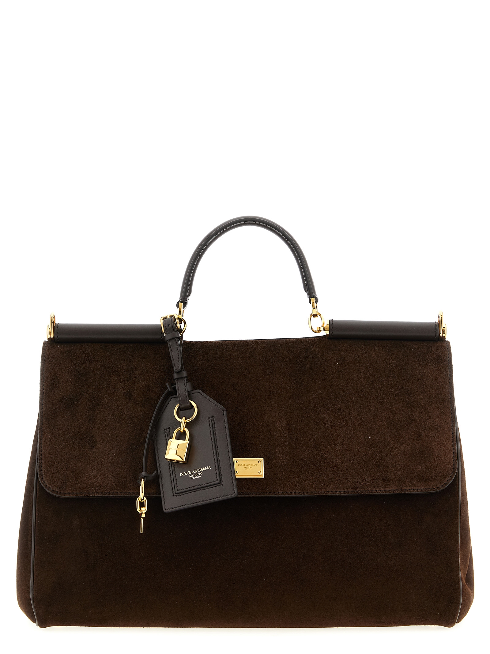Brown Pvc Handbag