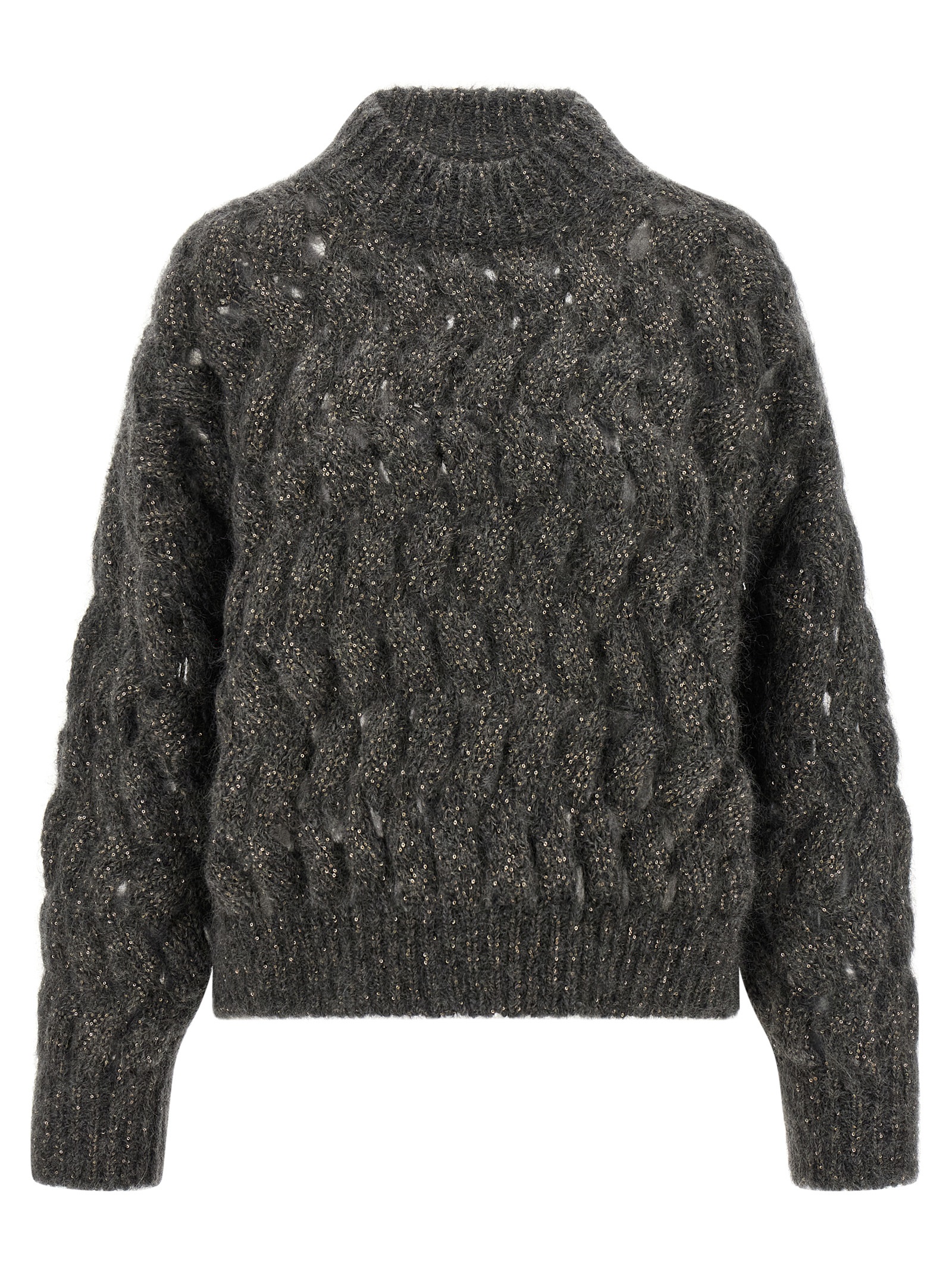 Gray Wool Cardigan