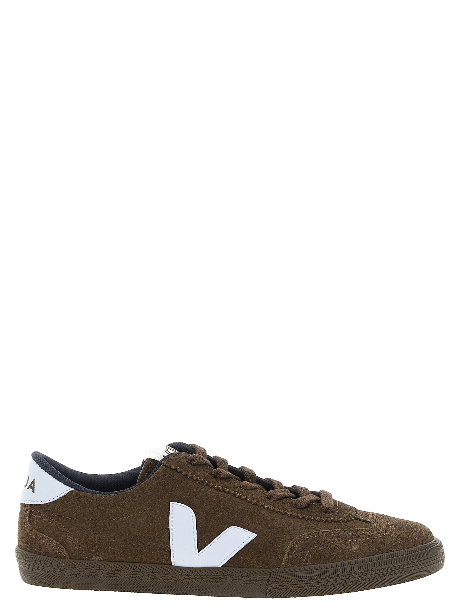 Brown Calfskin Athletic Sneakers