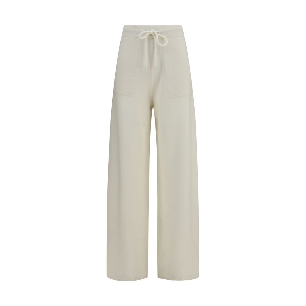 Beige Cashmere Casual Pants