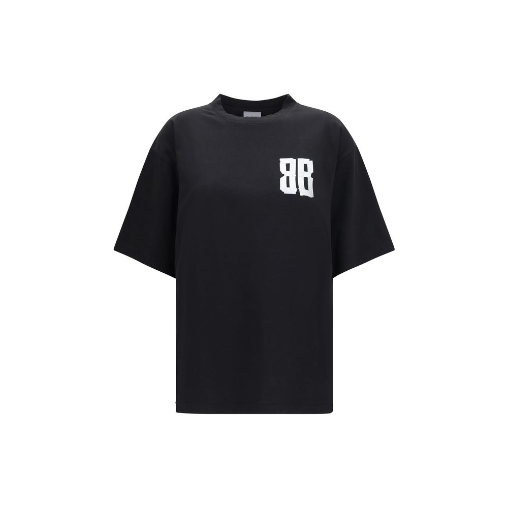 Black Cotton T-Shirt