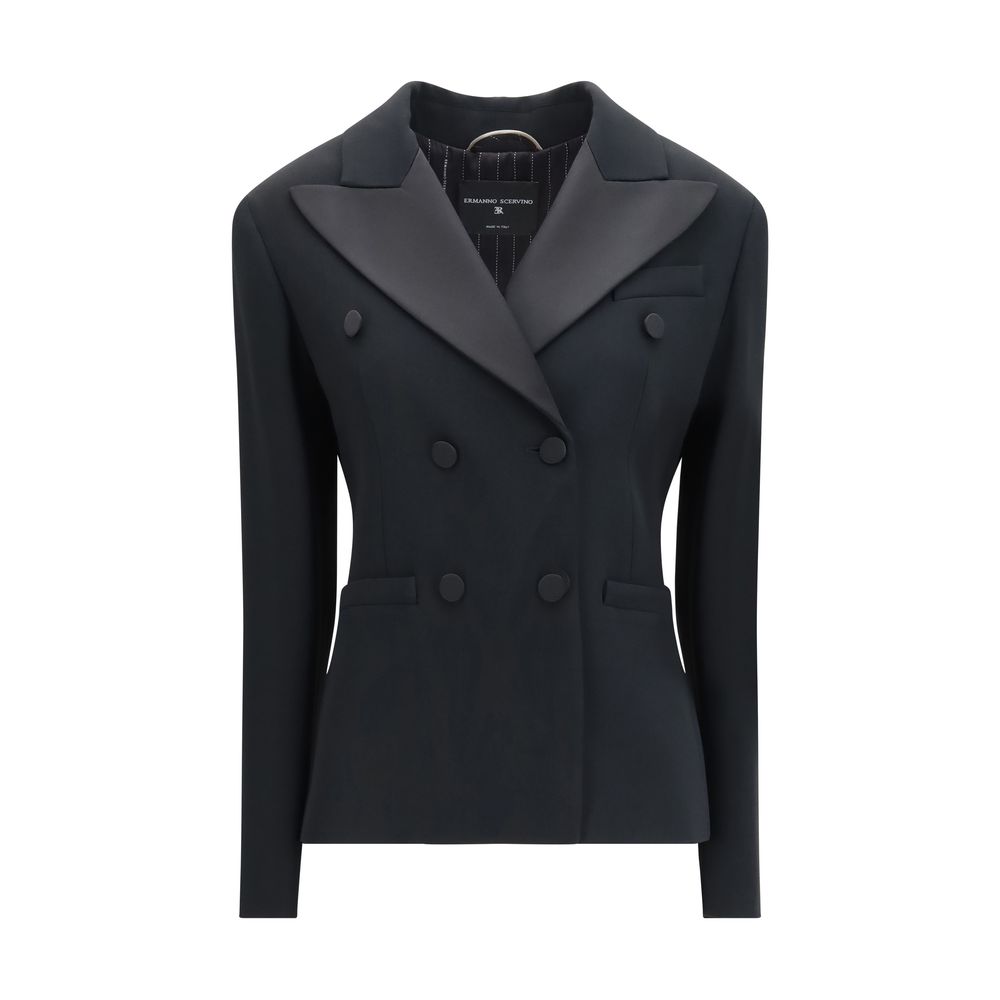 Black Viscose Tuxedo