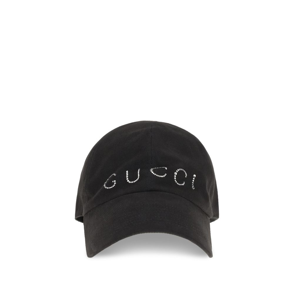 Black Cotton Cap (Baseball Hat)