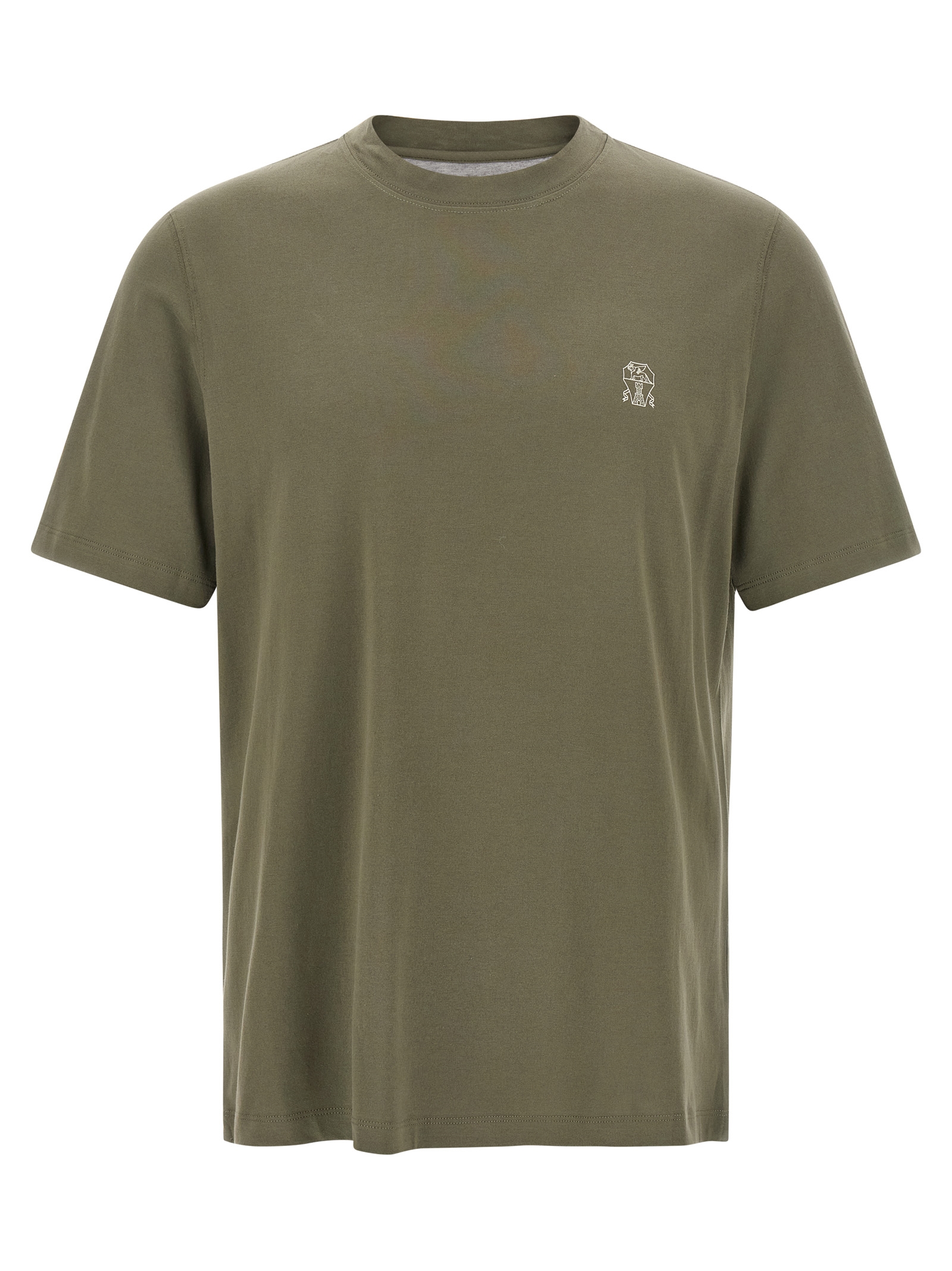 Bicolor Cotton T-Shirt