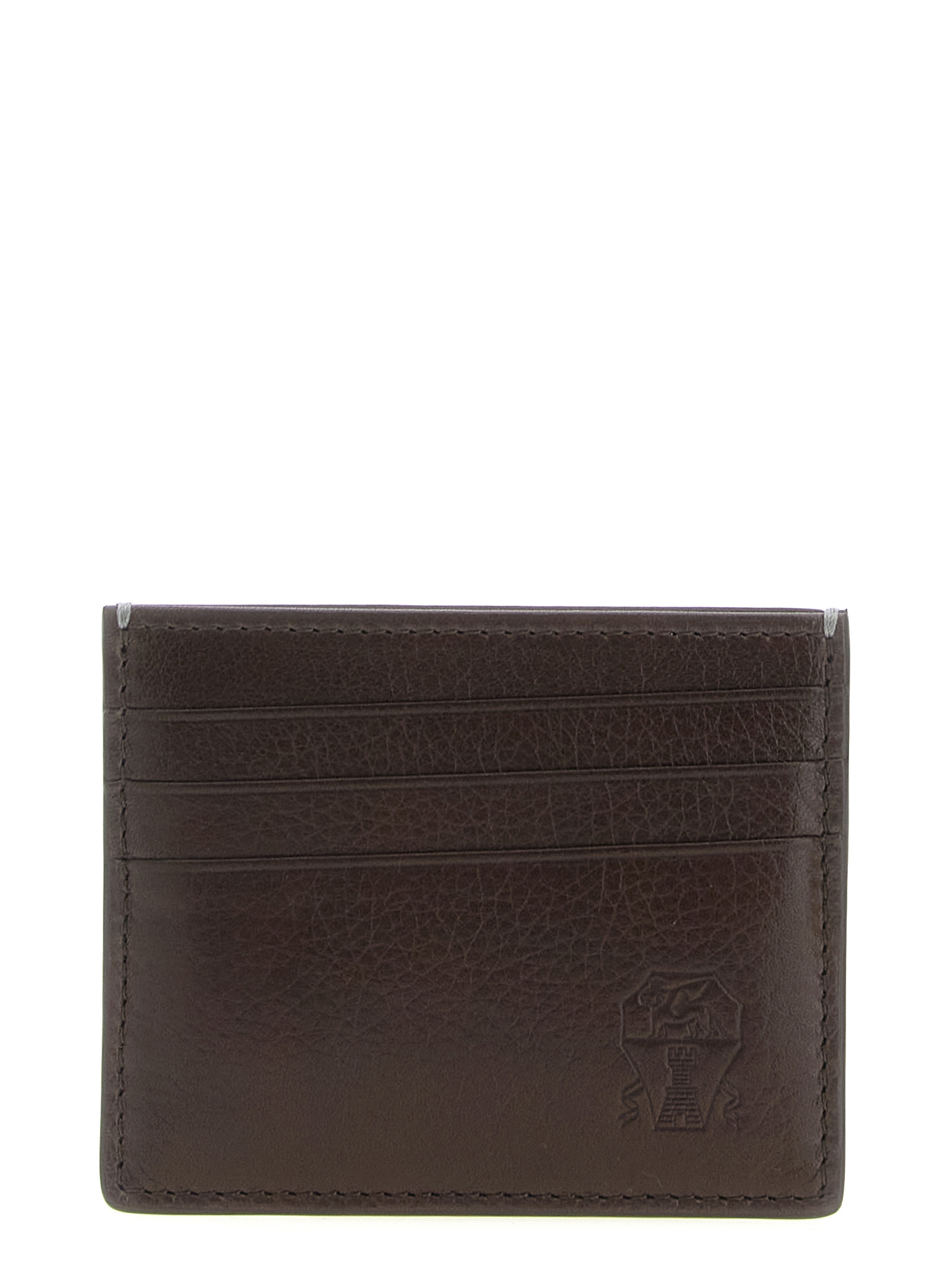 Brown Calfskin Cardholder