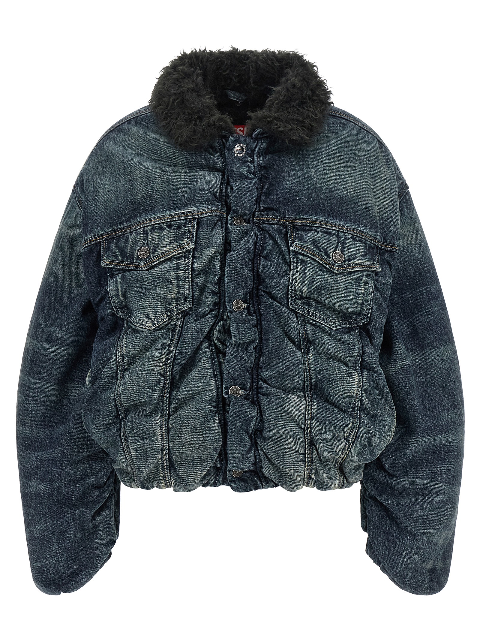 Blue Cotton Denim Jacket