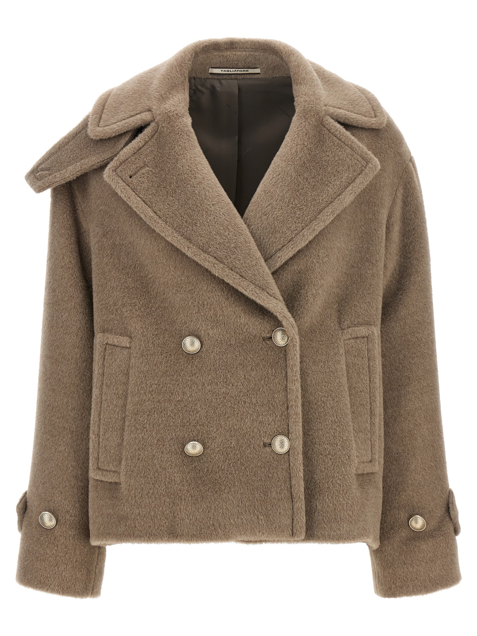 Beige Wool Coat